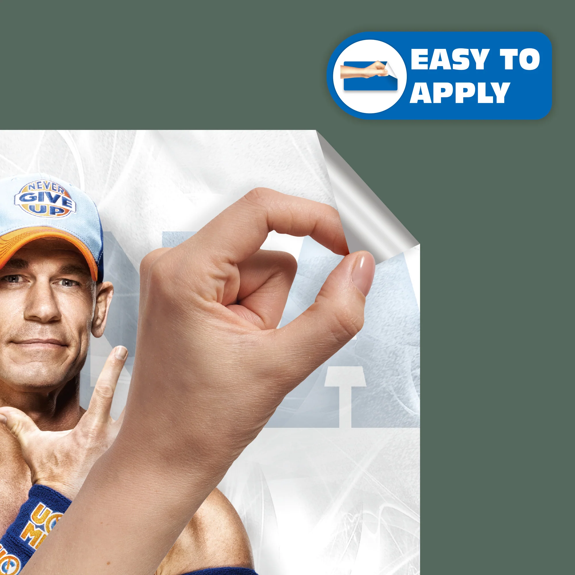 John Cena - RealBig Collection - Official WWE - Reusable Vinyl Wall Decals #3 - Image 4