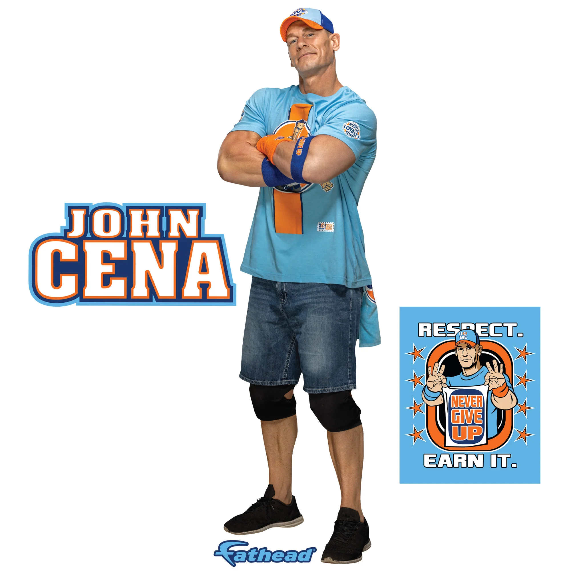 John Cena - RealBig Collection - Official WWE - Reusable Vinyl Wall Decals #3 - Image 7