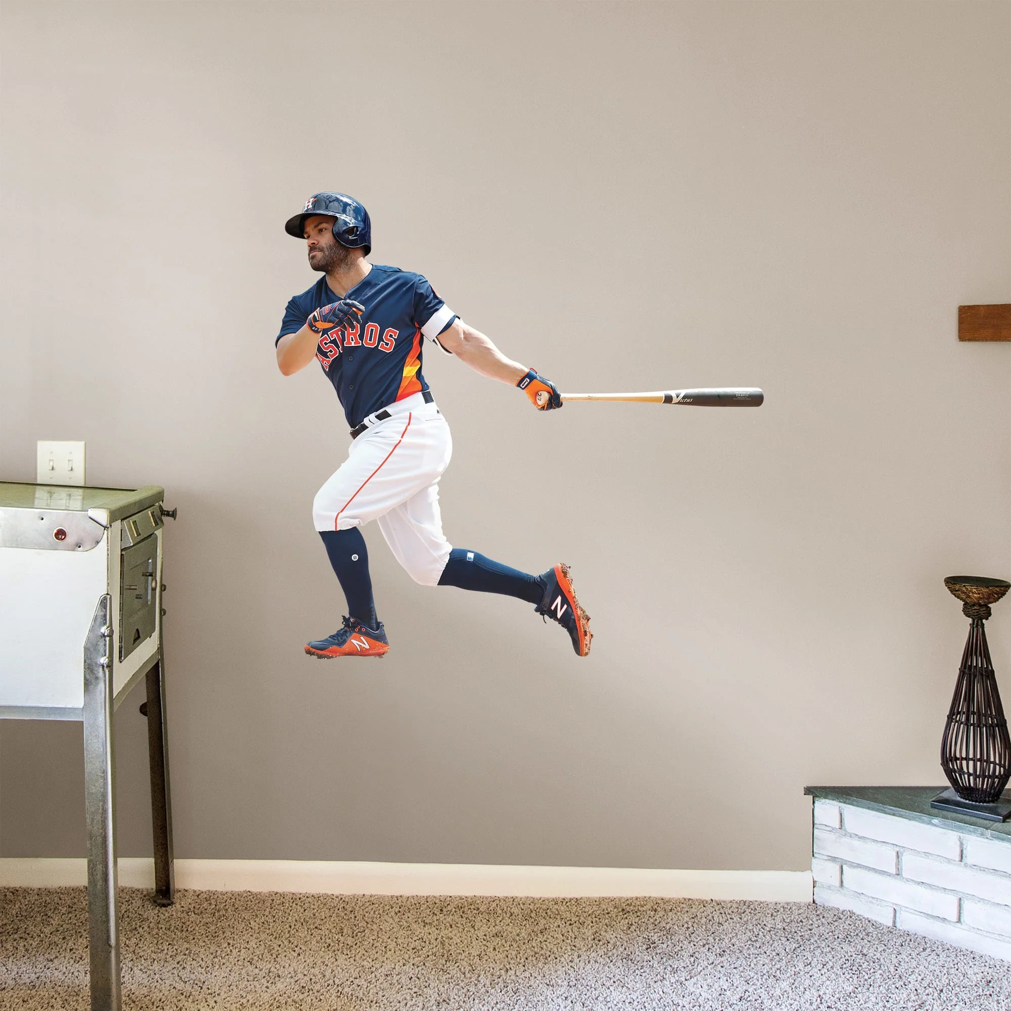 José Altuve - RealBig Collection - Official MLB - Houston Astros - Reusable Vinyl Wall Decals #2 - Image 2