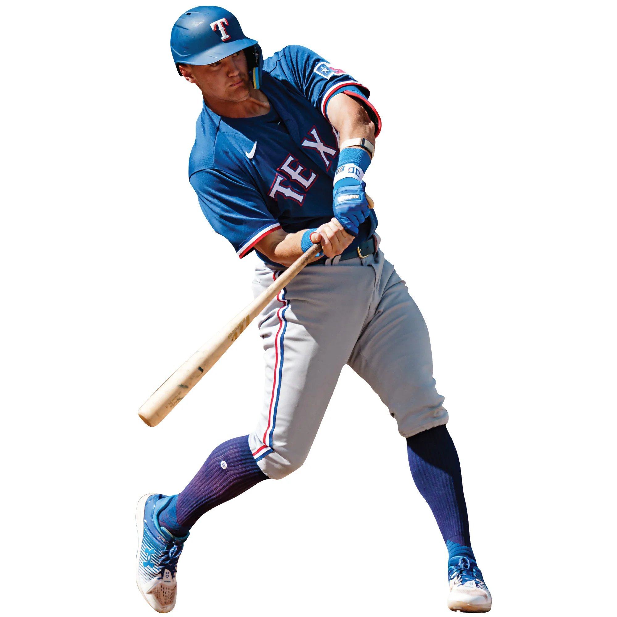 Josh Jung - RealBig Collection - Official MLB - Texas Rangers - Reusable Vinyl Wall Decals - Image 5