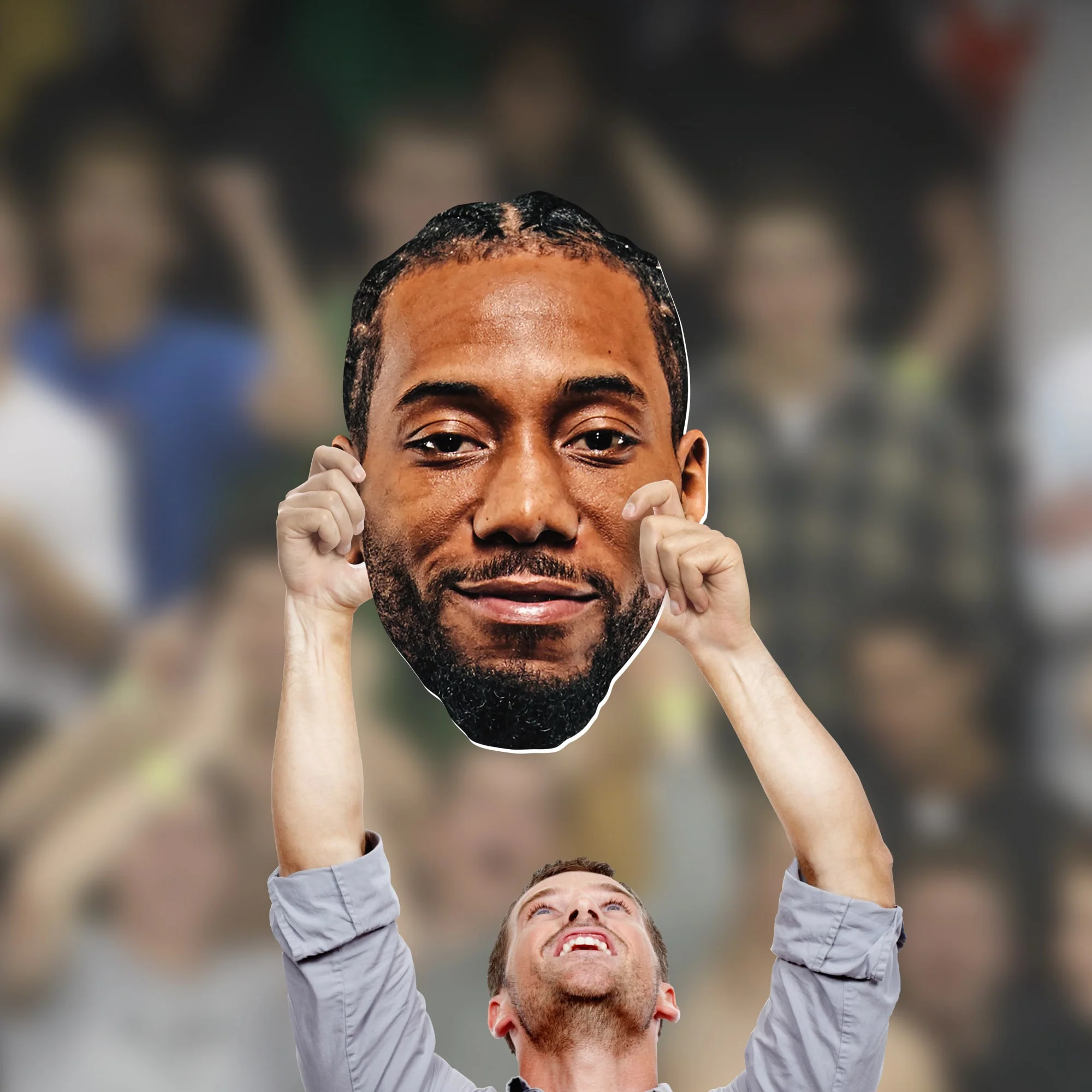 Kawhi Leonard - Big Head - Official NBA - Los Angeles Clippers - Foam Core Cutout - Image 2