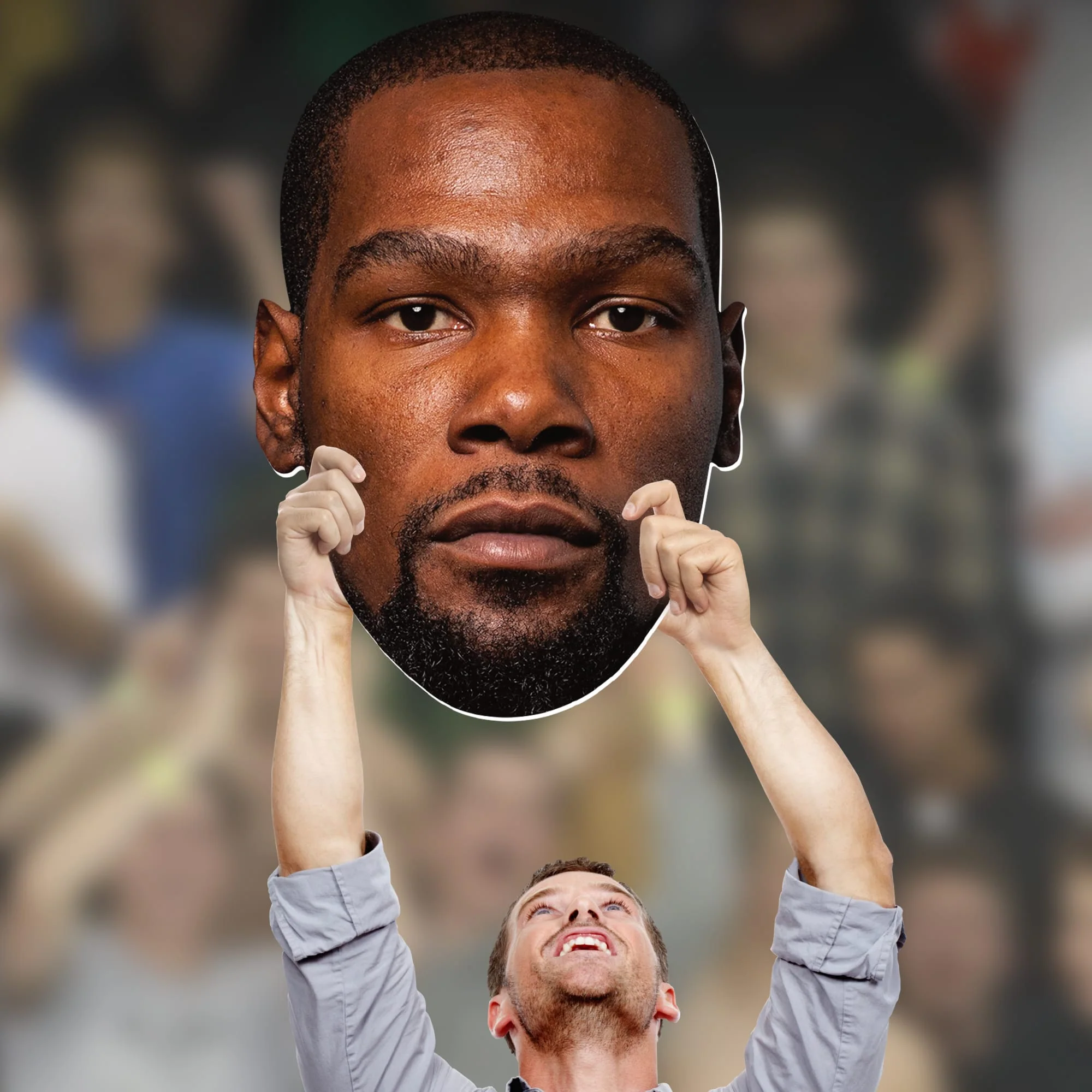 Kevin Durant - Big Head - Official NBA - Houston Rockets - Foam Core Cutout - Image 2