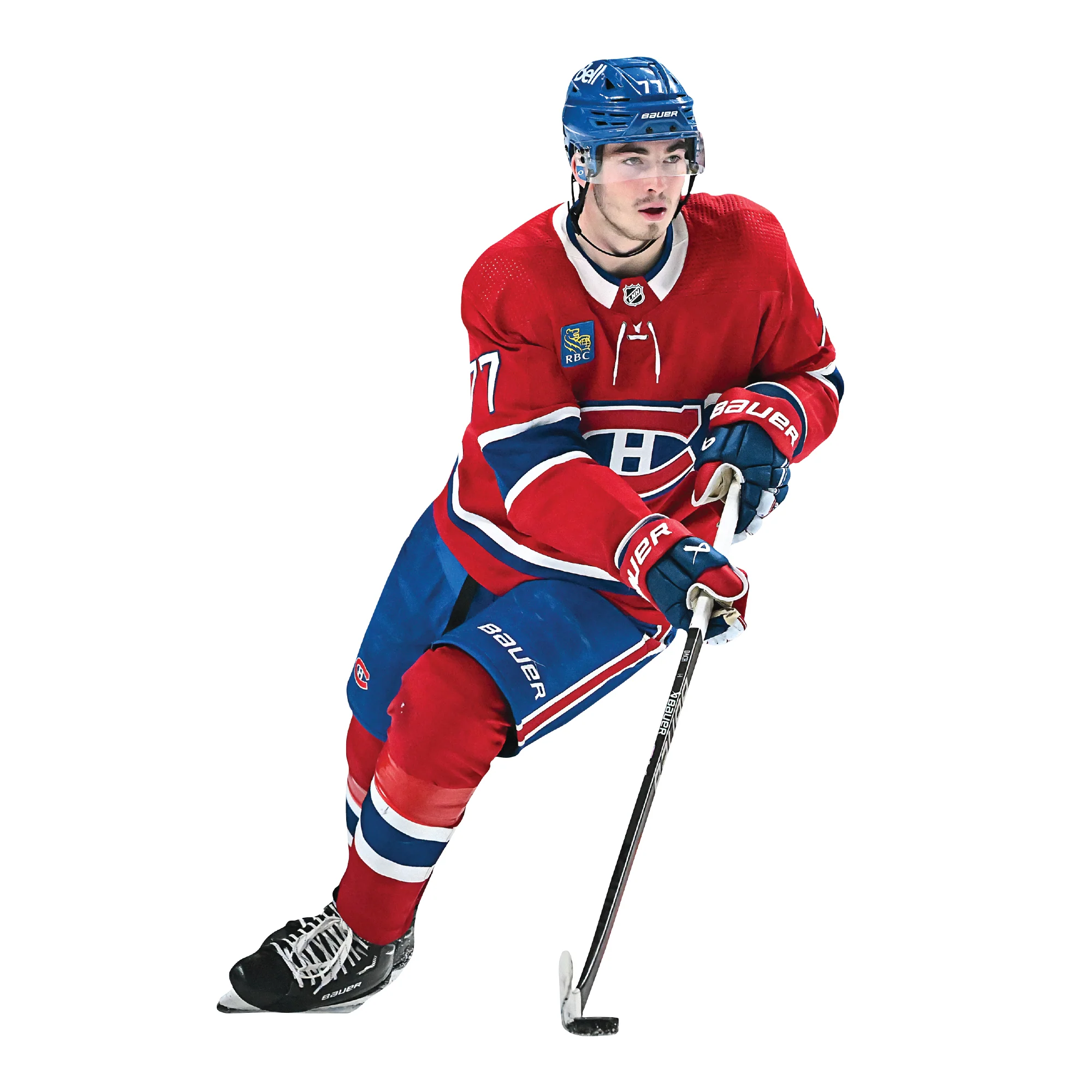 Kirby Dach - RealBig Collection - Official NHL - Montreal Canadiens - Reusable Vinyl Wall Decals