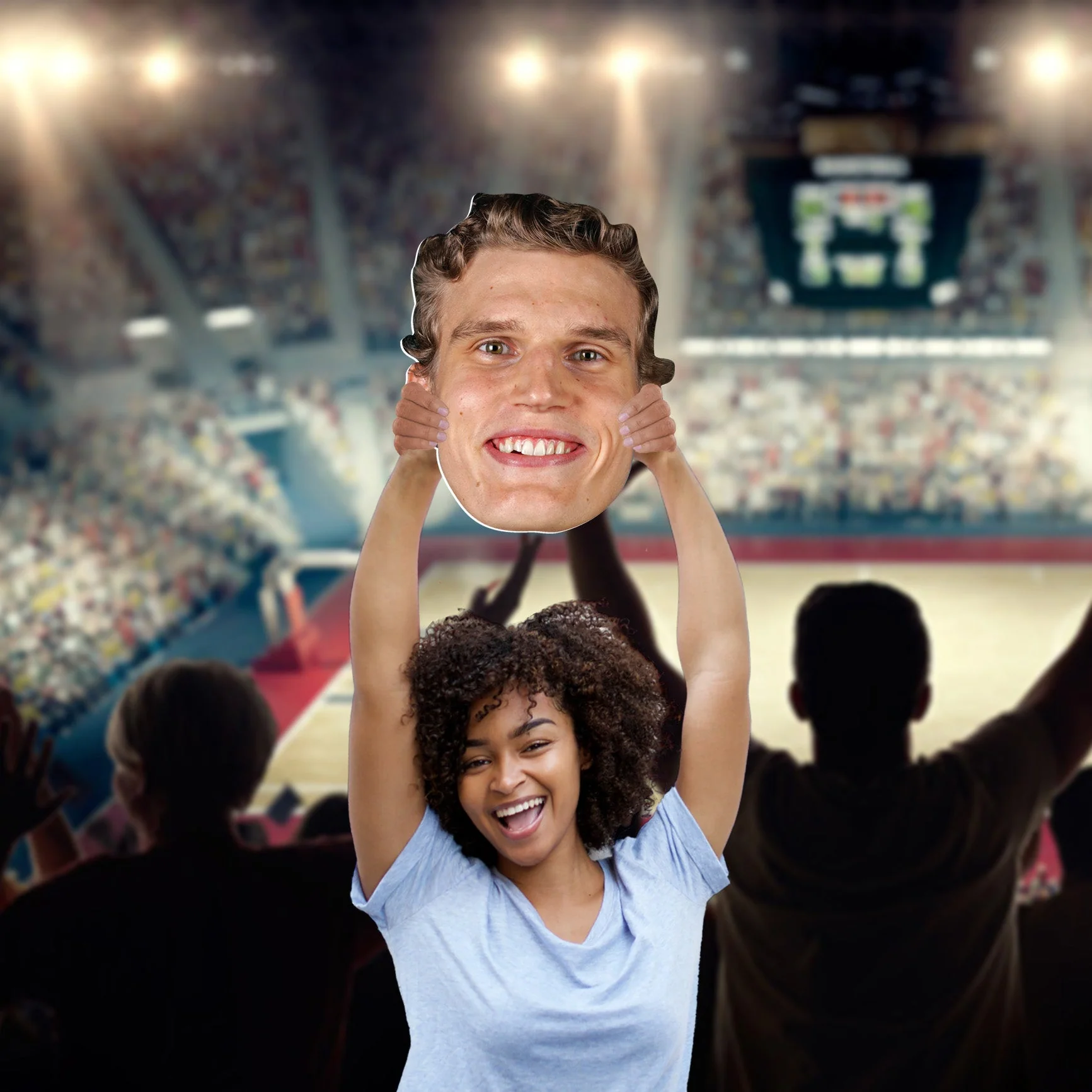 Lauri Markkanen - Big Head - Official NBPA - Utah Jazz - Foam Core Cutout - Image 3