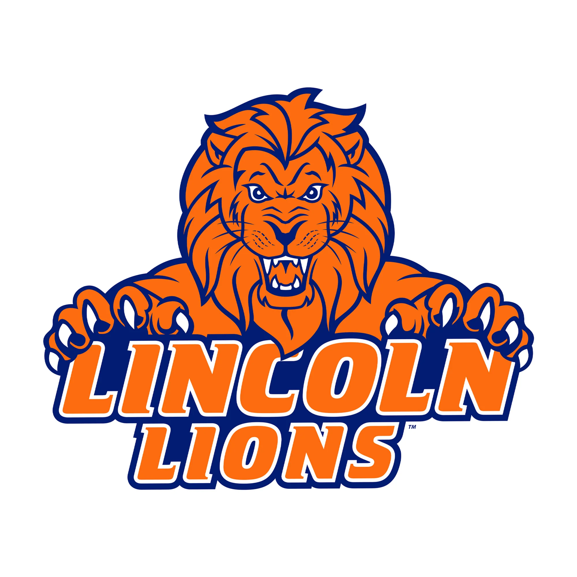 Lincoln Lions Logo - Big Head - Official NCAA - Foam Core Cutout - Image 2