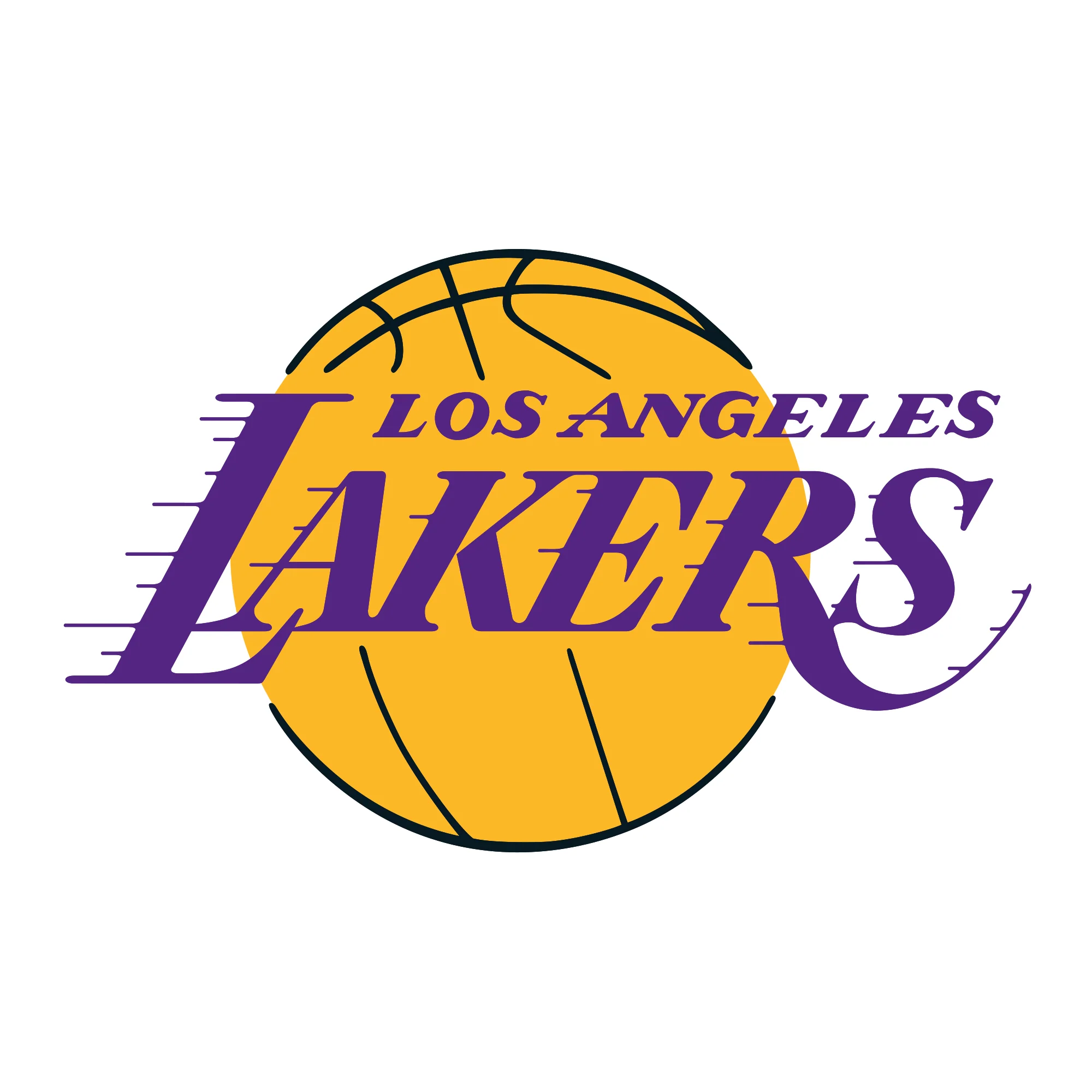 Logo - Big Head - Official NBA - Los Angeles Lakers - Foam Core Cutout - Image 2
