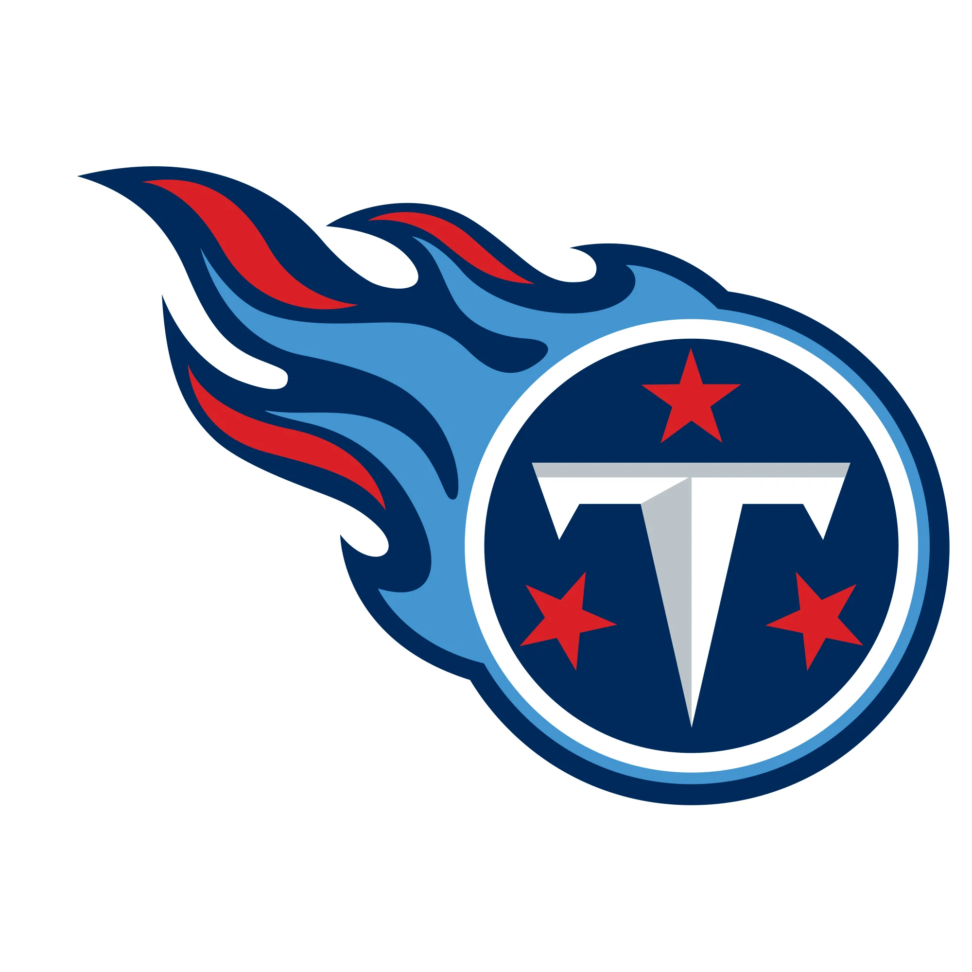 Logo - Big Head - Official NFL - Tennessee Titans - Foam Core Cutout - Image 2