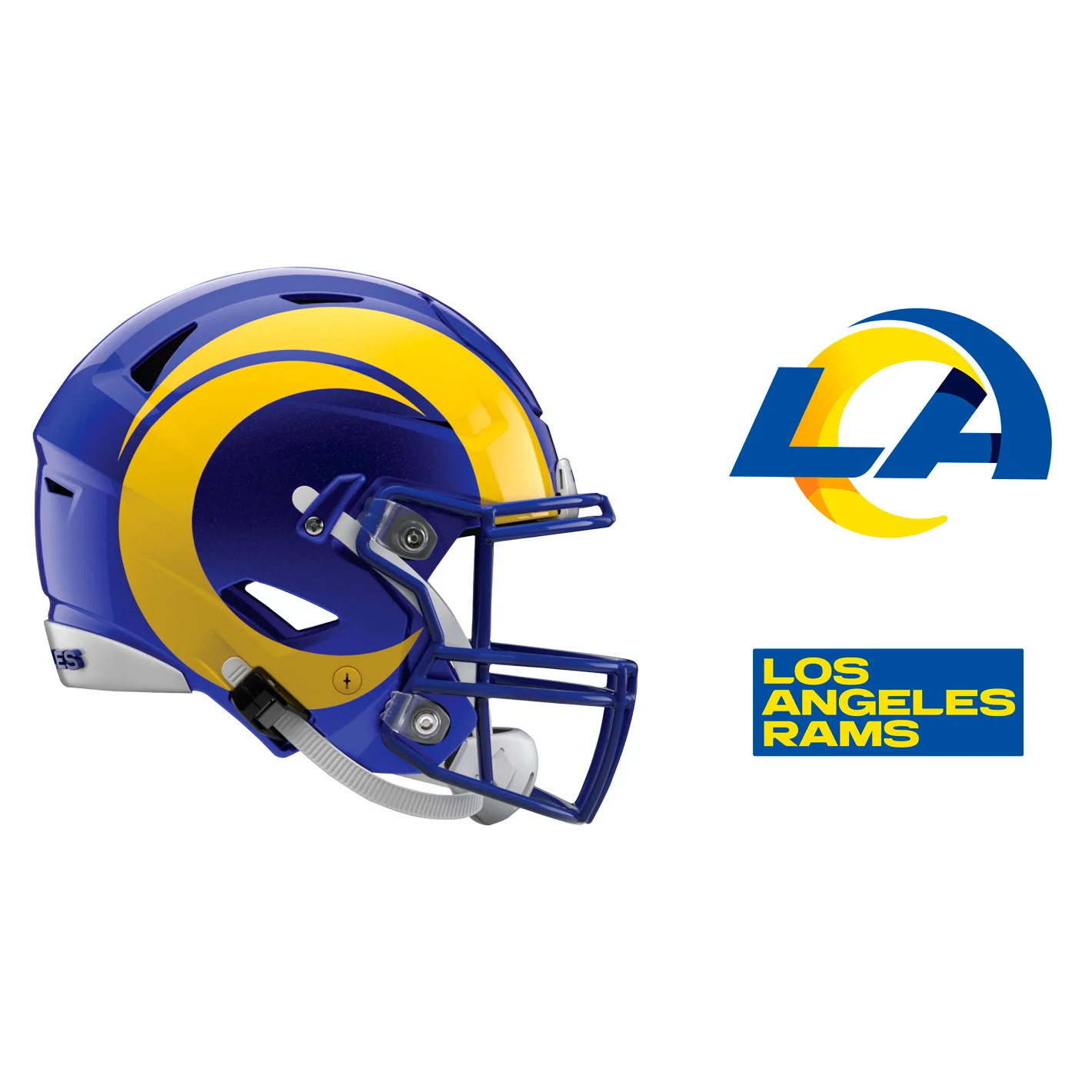 Los Angeles Rams - RealBig Helmet Collection - Official NFL - Reusable Vinyl Wall Decals #2 - Image 6