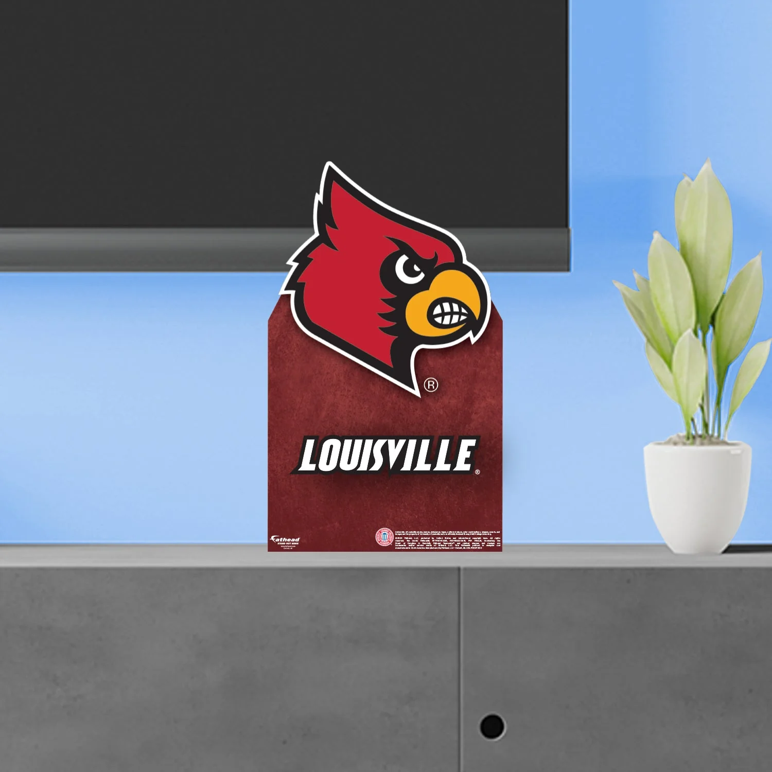 Louisville Cardinals - Mini Stand Out - Official NCAA - Cardstock Cutout - Image 2