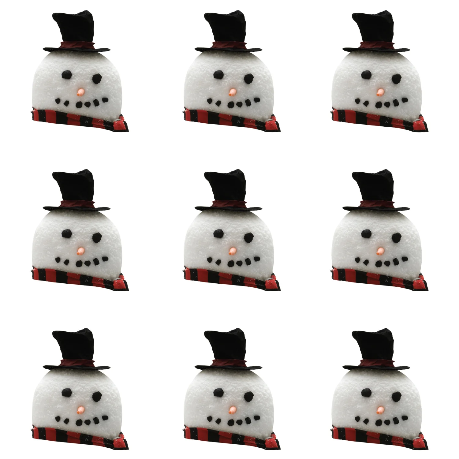 Christmas: Happy Snowman Minis        -      Big Head - Image 2
