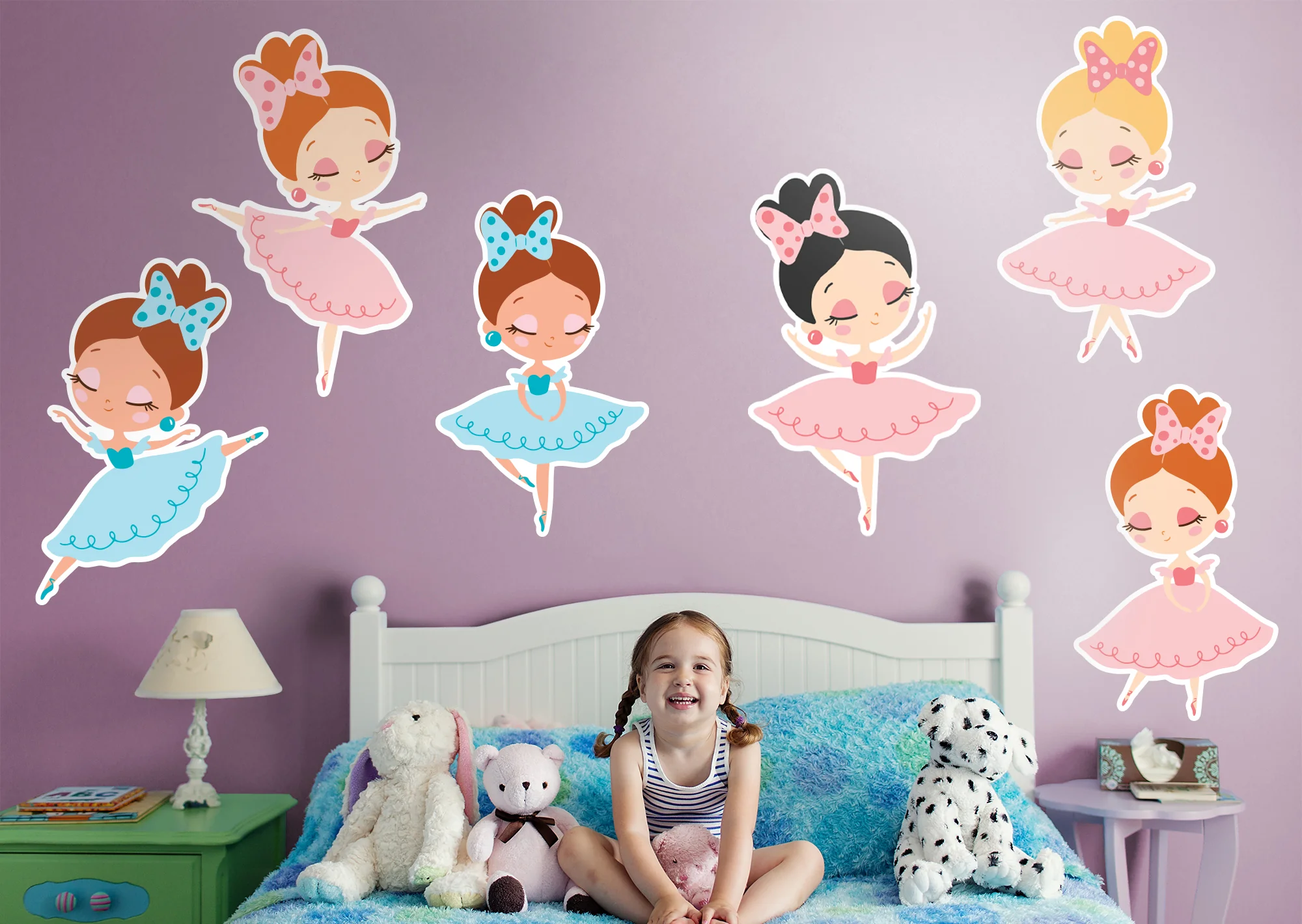 Nursery: Beauty Collection - Removable Wall Adhesive Decal