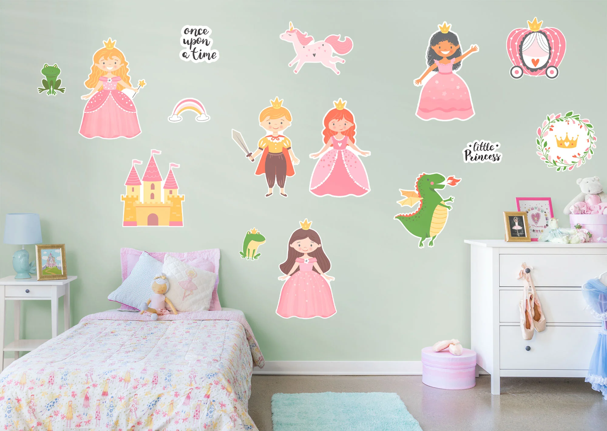 Nursery: Once Upon a Time Collection - Removable Wall Adhesive Decal