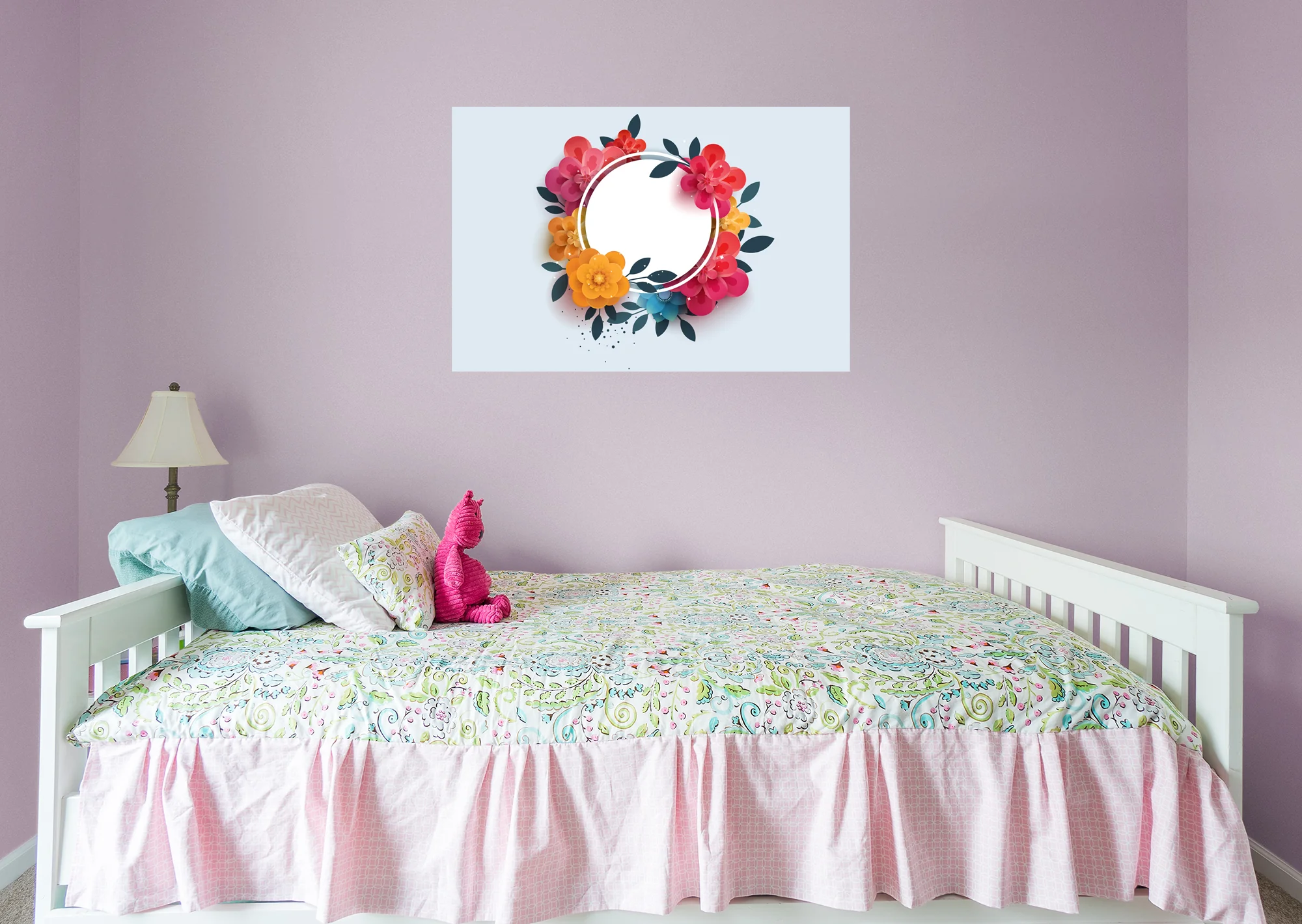 Seasons Decor: Seasons Decor Spring Flowers Dry Erase        -   Removable Wall   Adhesive Decal - Image 2