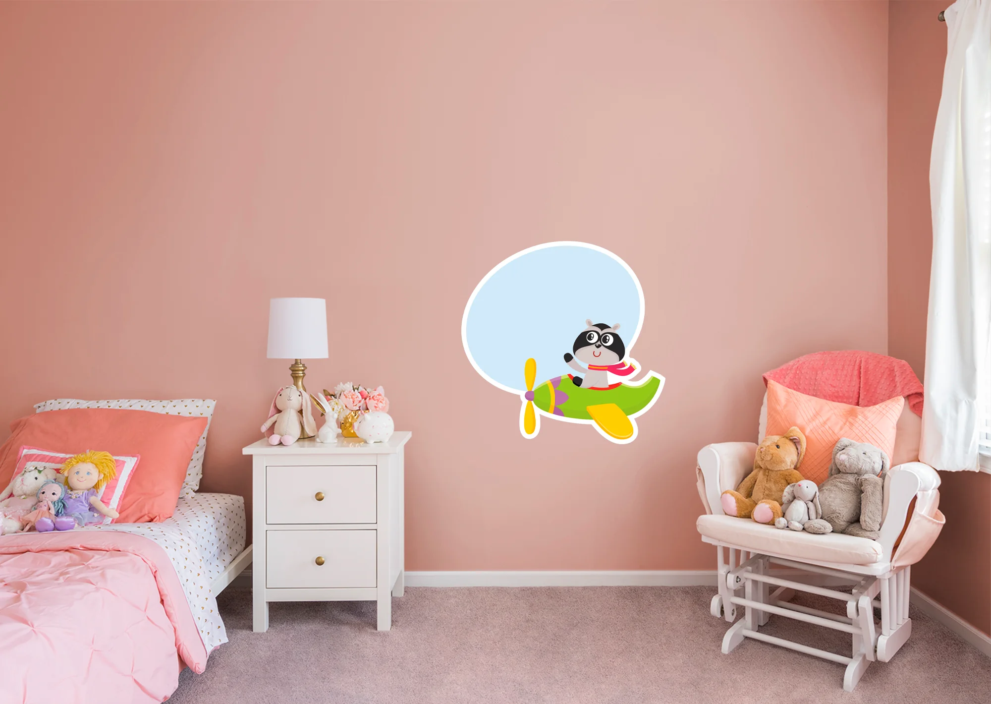 Nursery: Planes Raton Dry Erase        -   Removable Wall   Adhesive Decal - Image 2