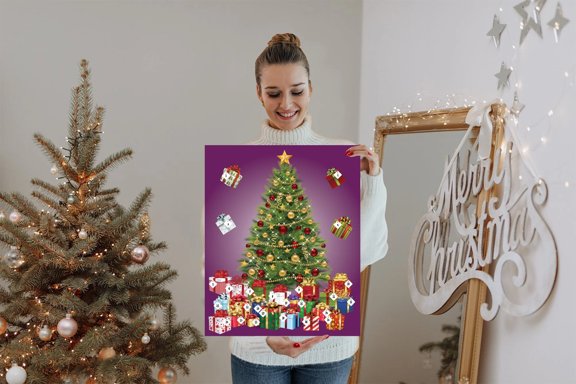 Calendars:  Gifts Calendar        -      Dry Erase Foam Core - Image 5