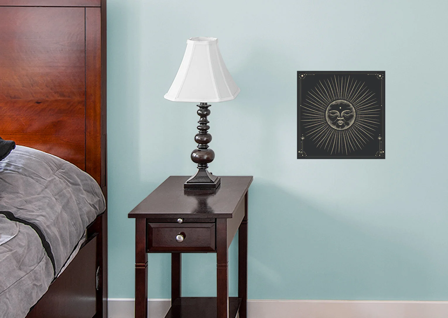 Moon Phases:  Moonlight Murals Moonlight        -   Removable Wall   Adhesive Decal - Image 6