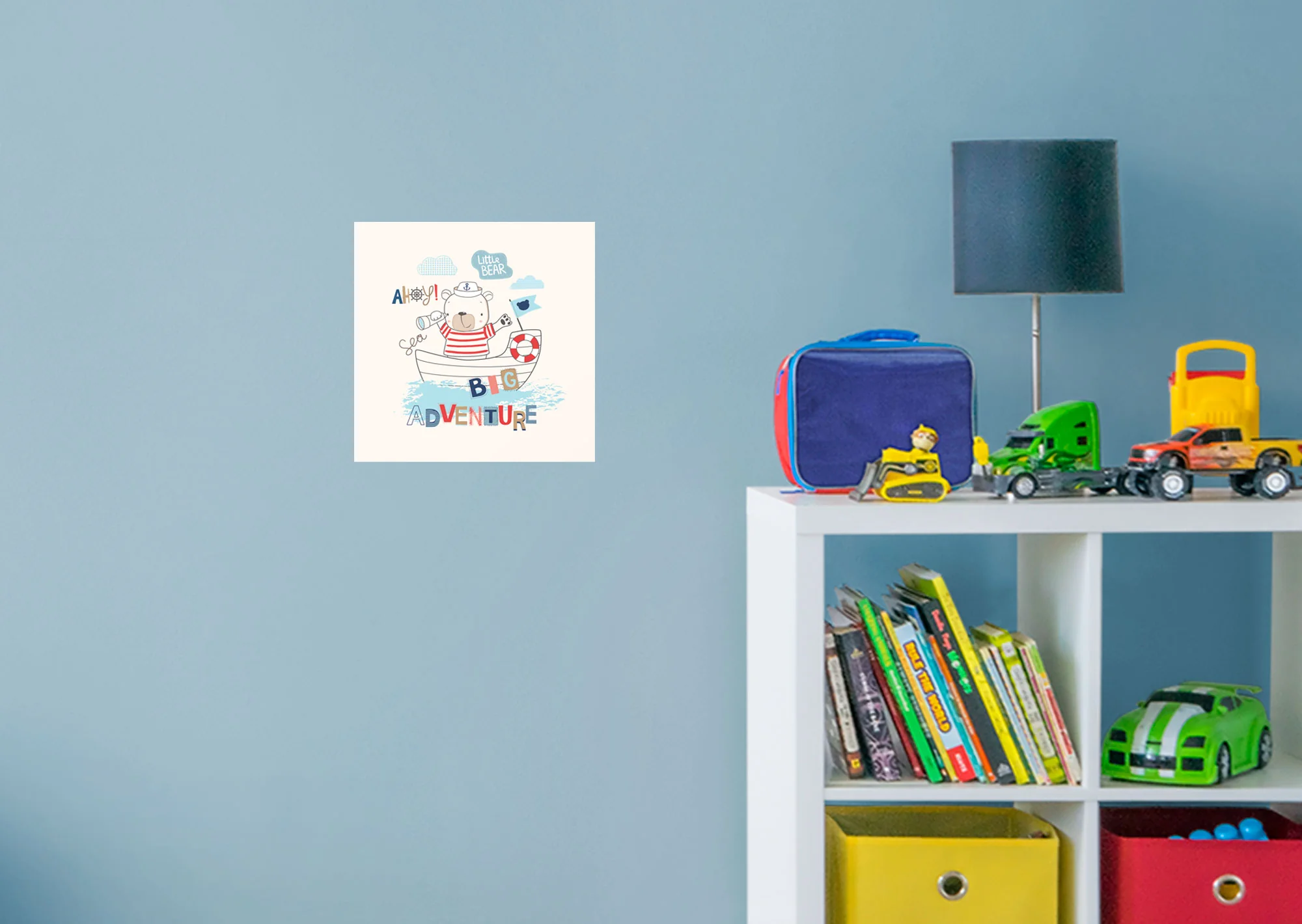 Nursery:  Adventure Mural        -   Removable Wall   Adhesive Decal - Image 6