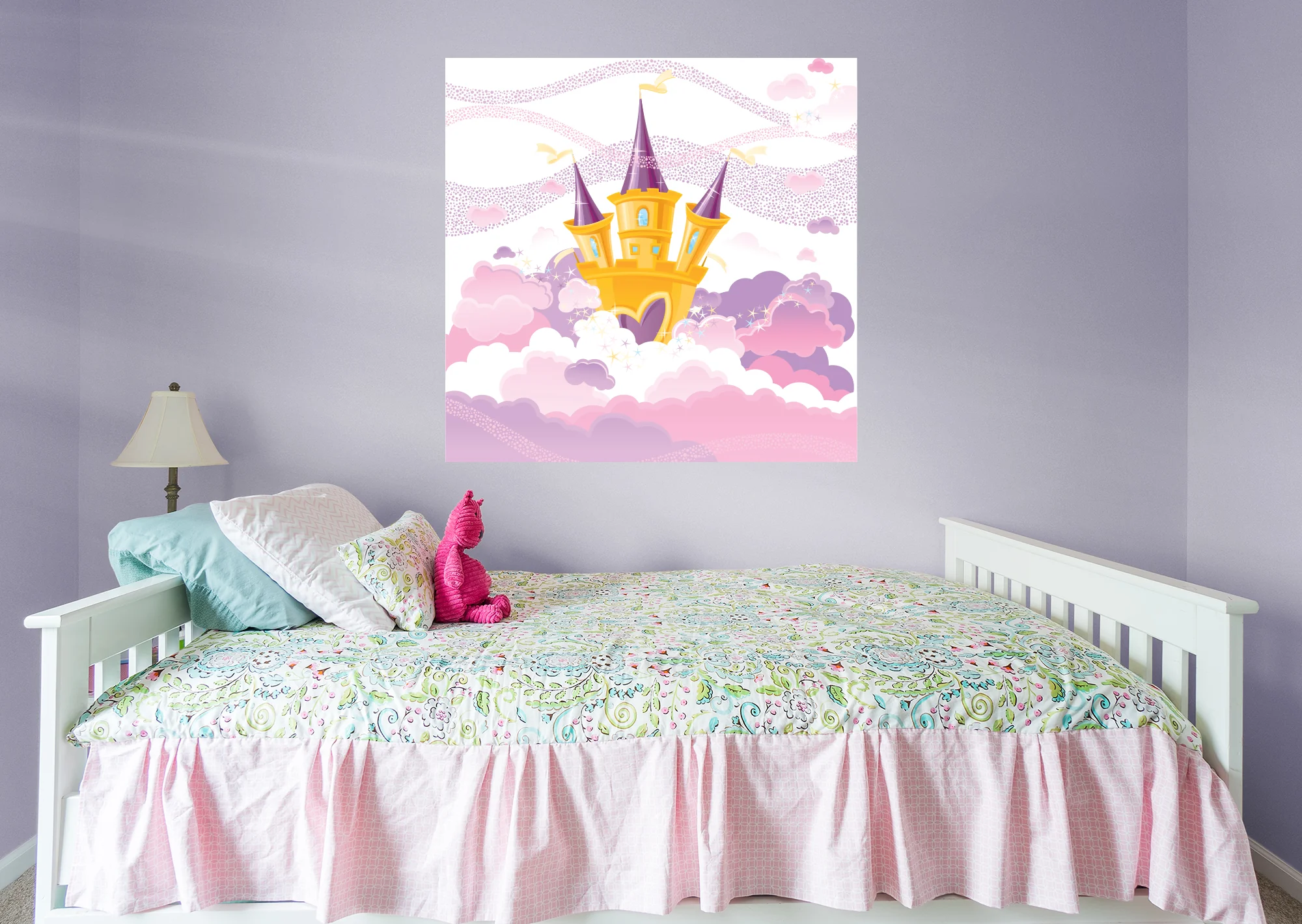 Nursery:  Wonderland Mural        -   Removable Wall   Adhesive Decal - Image 4