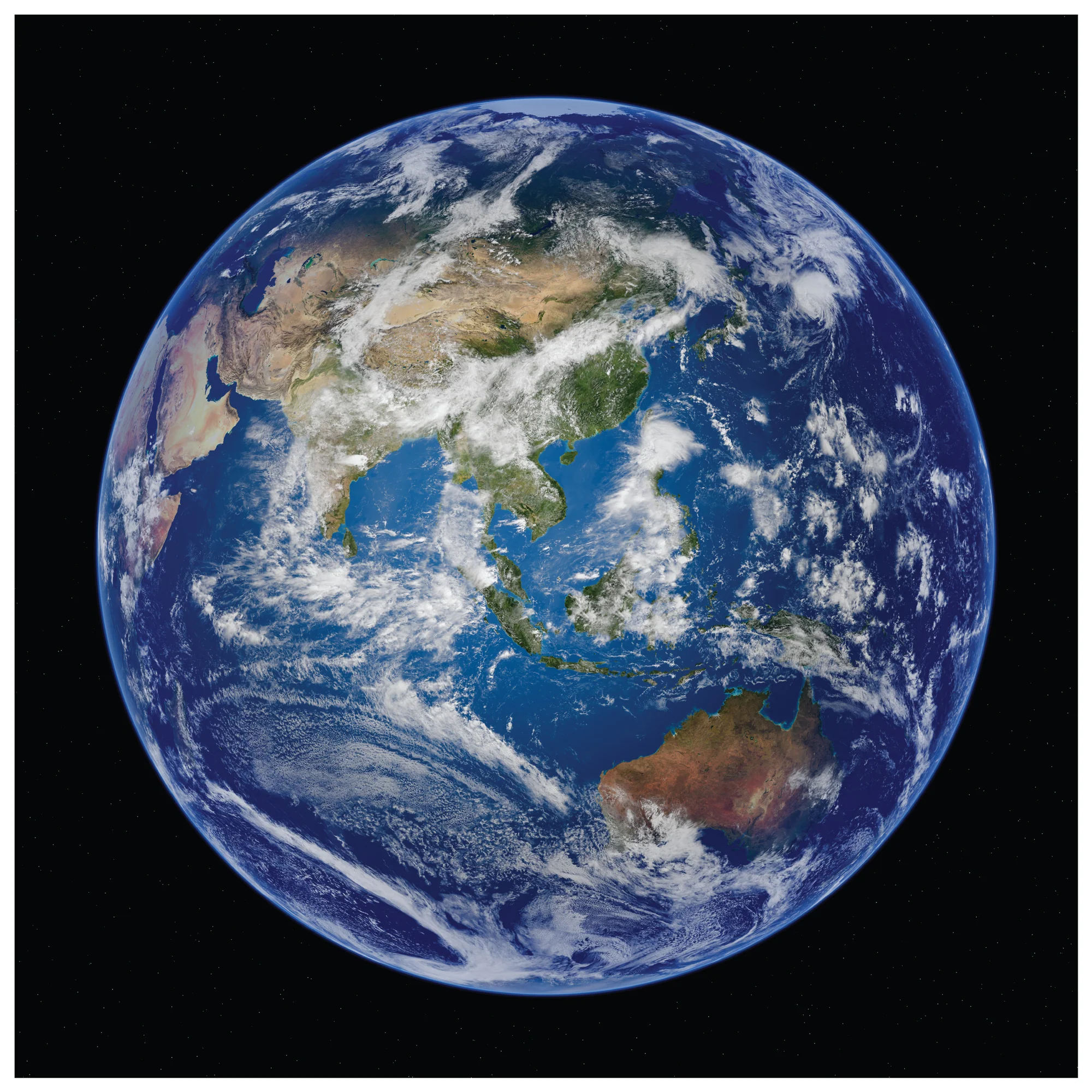 Planets: Earth Mural - Removable Adhesive Decal