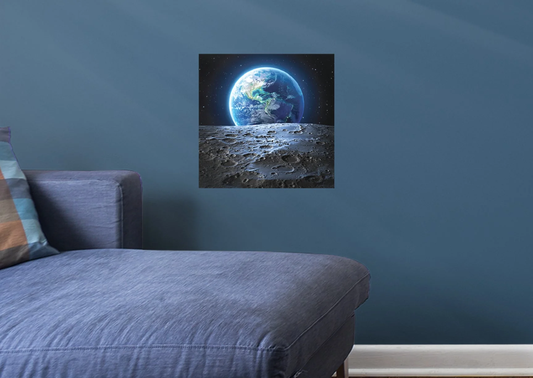 Planets: Moon Mural        -   Removable     Adhesive Decal - Image 6