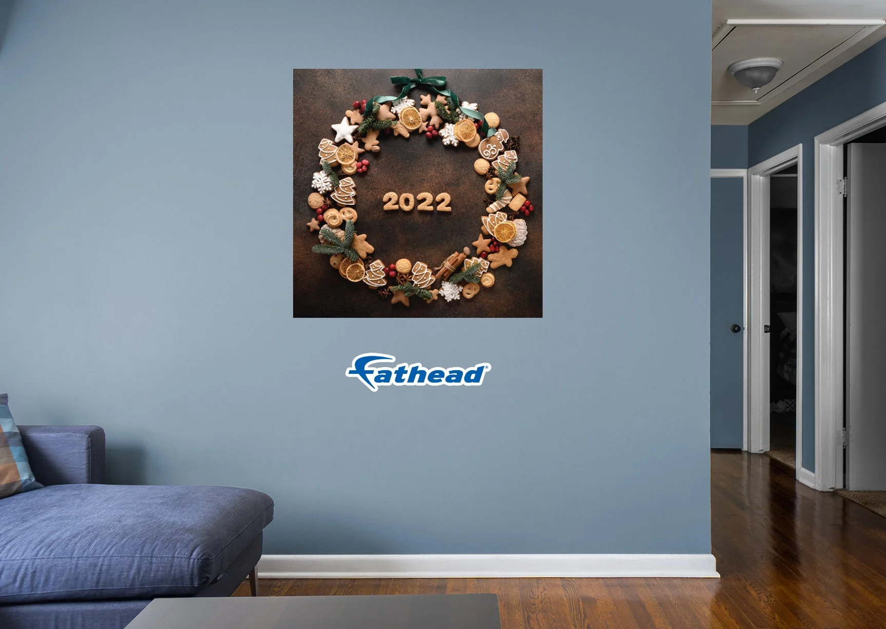 New Year: Assorted Cookies Poster - Removable Adhesive Decal - Image 4