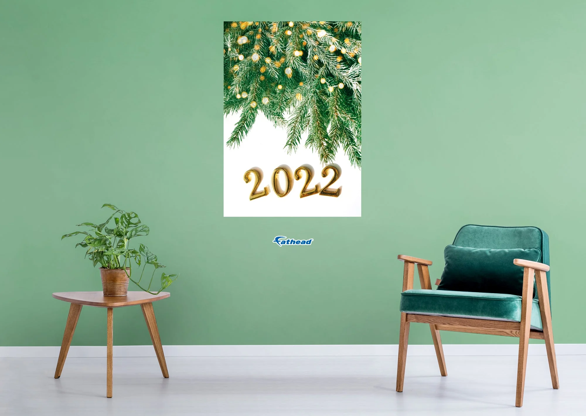 New Year: Magical 2022 Poster - Removable Adhesive Decal - Image 4