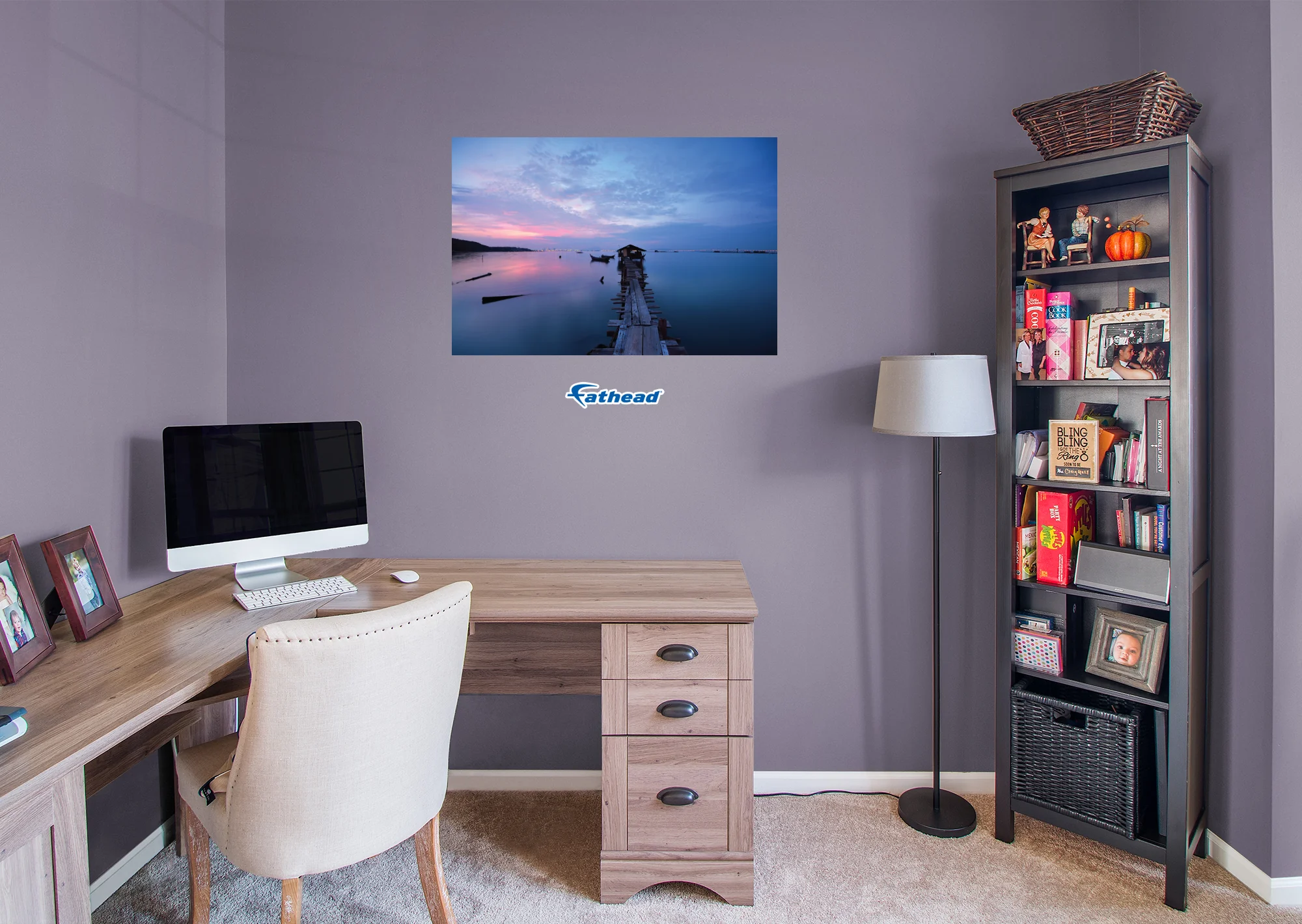 Generic Scenery: Fishing Boats Poster        -   Removable     Adhesive Decal - Image 5