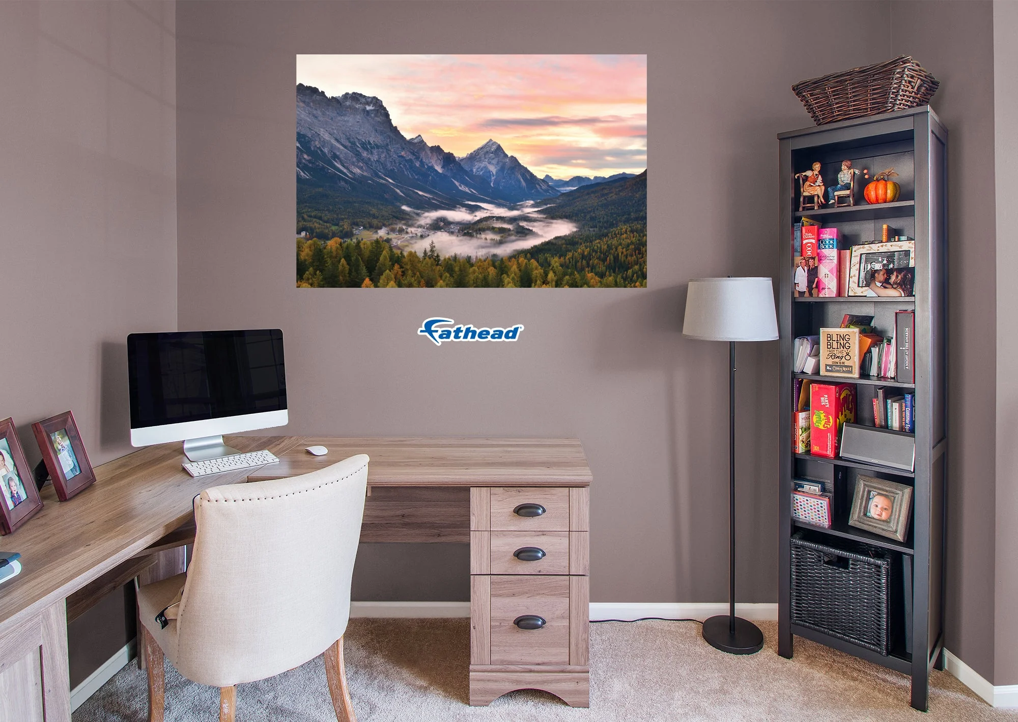 Generic Scenery: In the Mountains Poster - Removable Adhesive Decal - Image 4