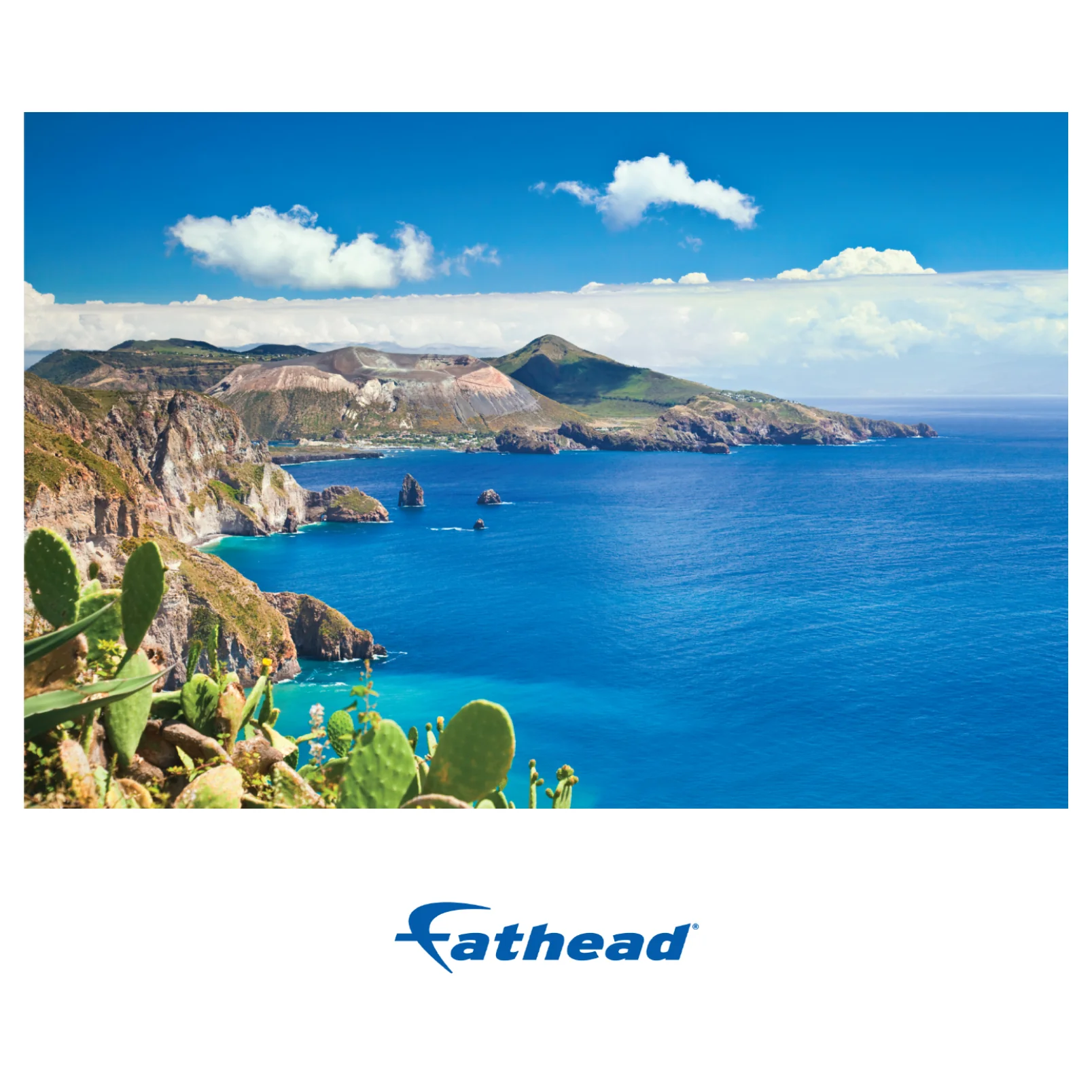 Generic Scenery: Island Life Poster - Removable Adhesive Decal