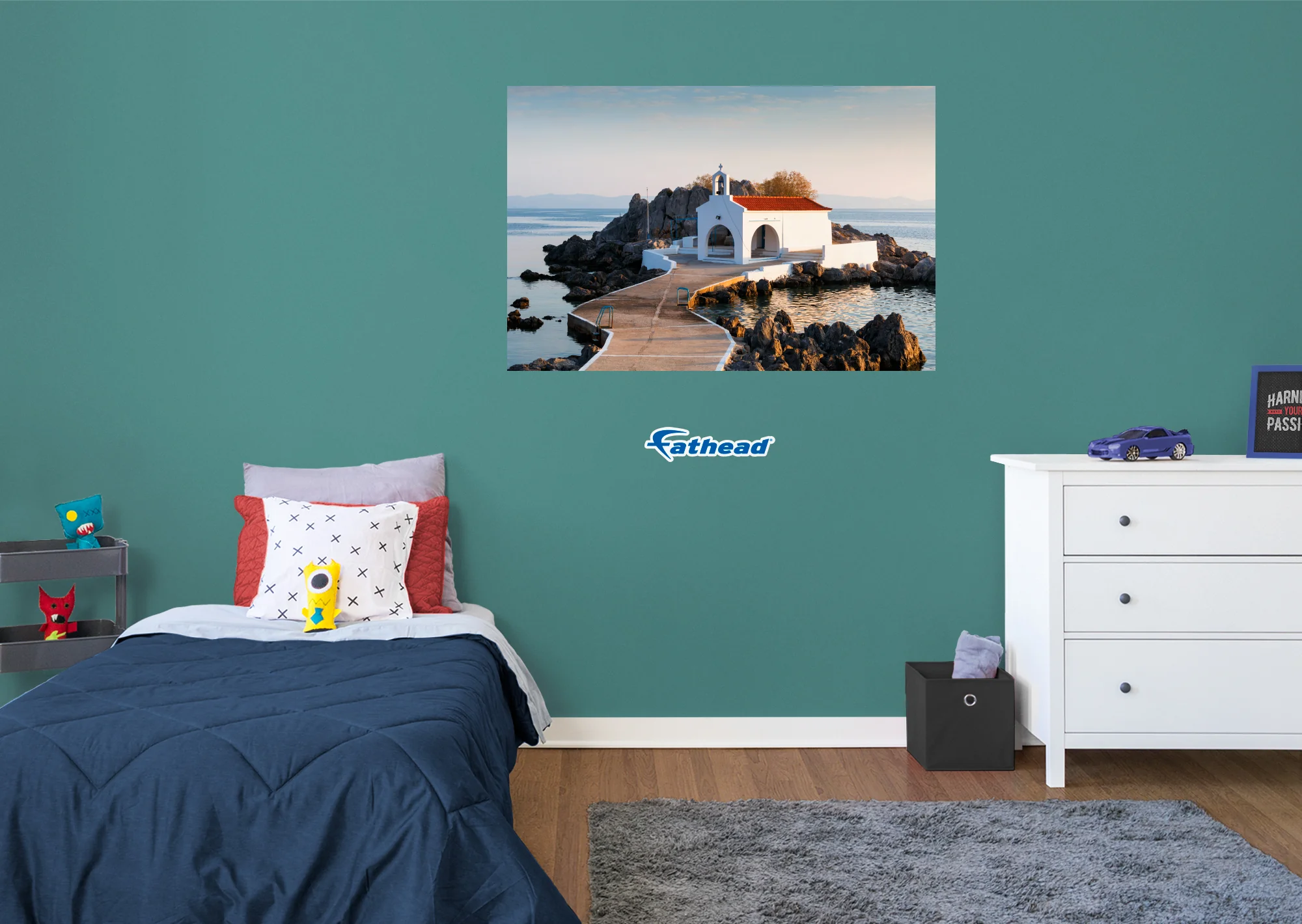 Generic Scenery:  Quiet Poster        -   Removable     Adhesive Decal - Image 4