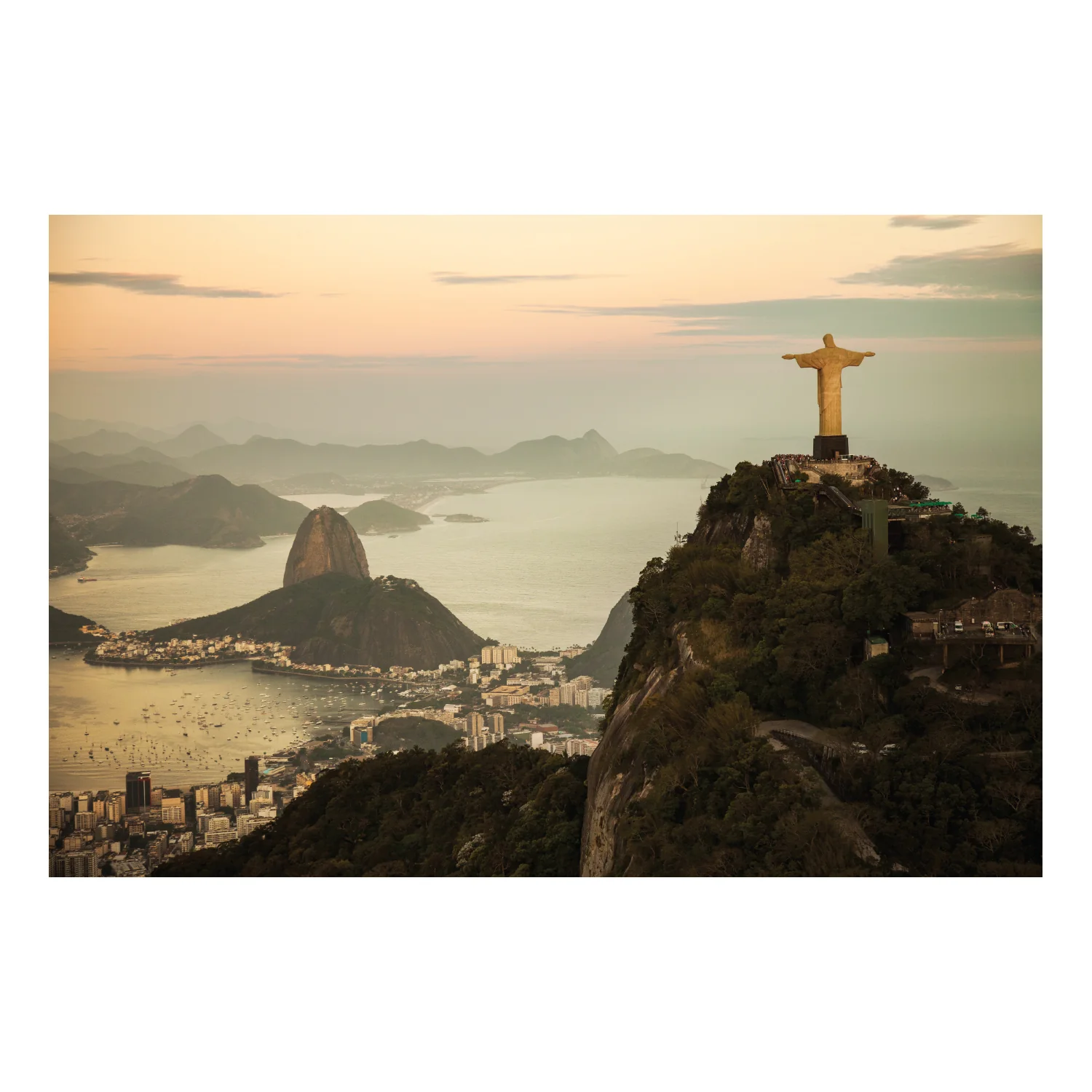 Popular Landmarks: Sao Paulo Realistic Poster - Removable Adhesive Decal - Image 2