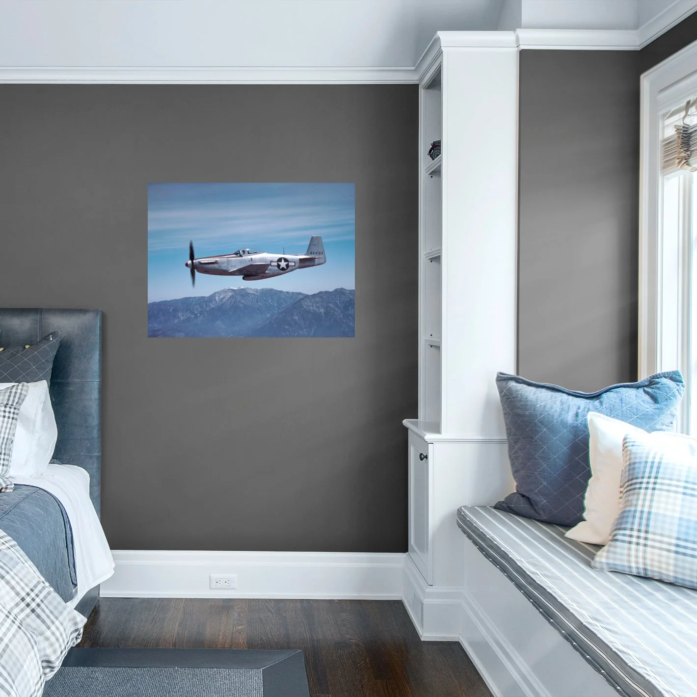 Boeing: Boeing 84-171c Poster - Officially Licensed Boeing Removable Adhesive Decal - Image 5