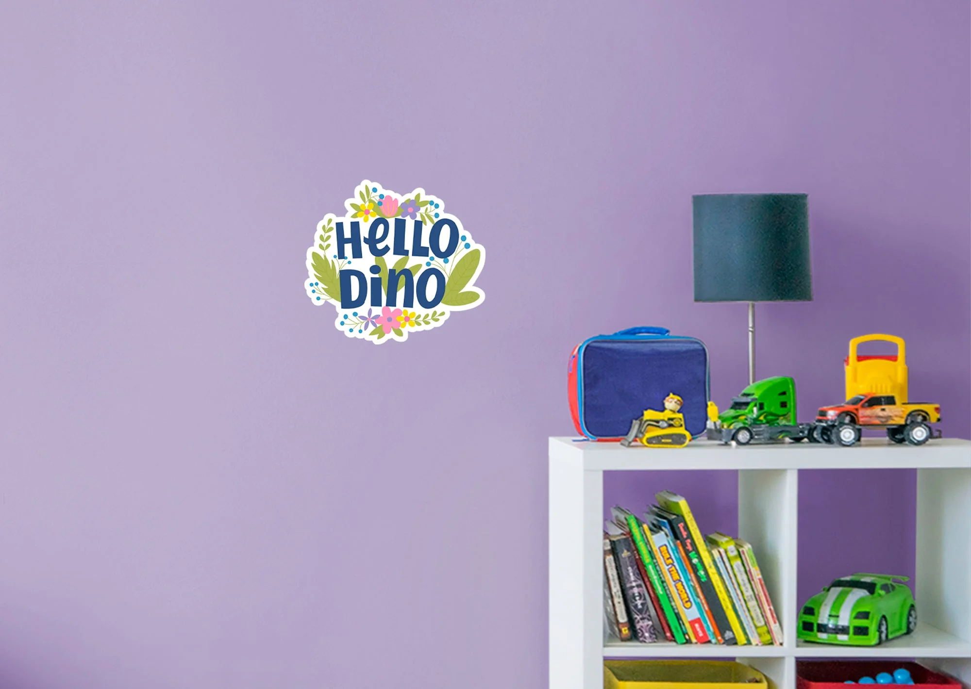 Dinosaurs:  Hello Dino Icon        -   Removable Wall   Adhesive Decal - Image 6