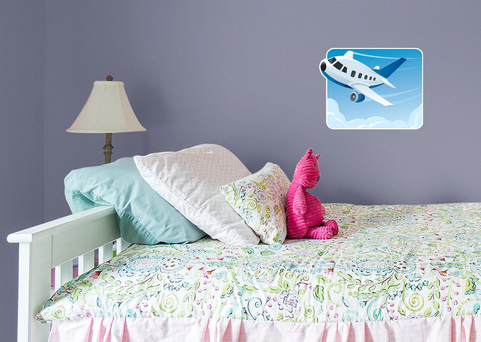 Nursery: Planes Flight Icon - Removable Adhesive Decal - Image 6