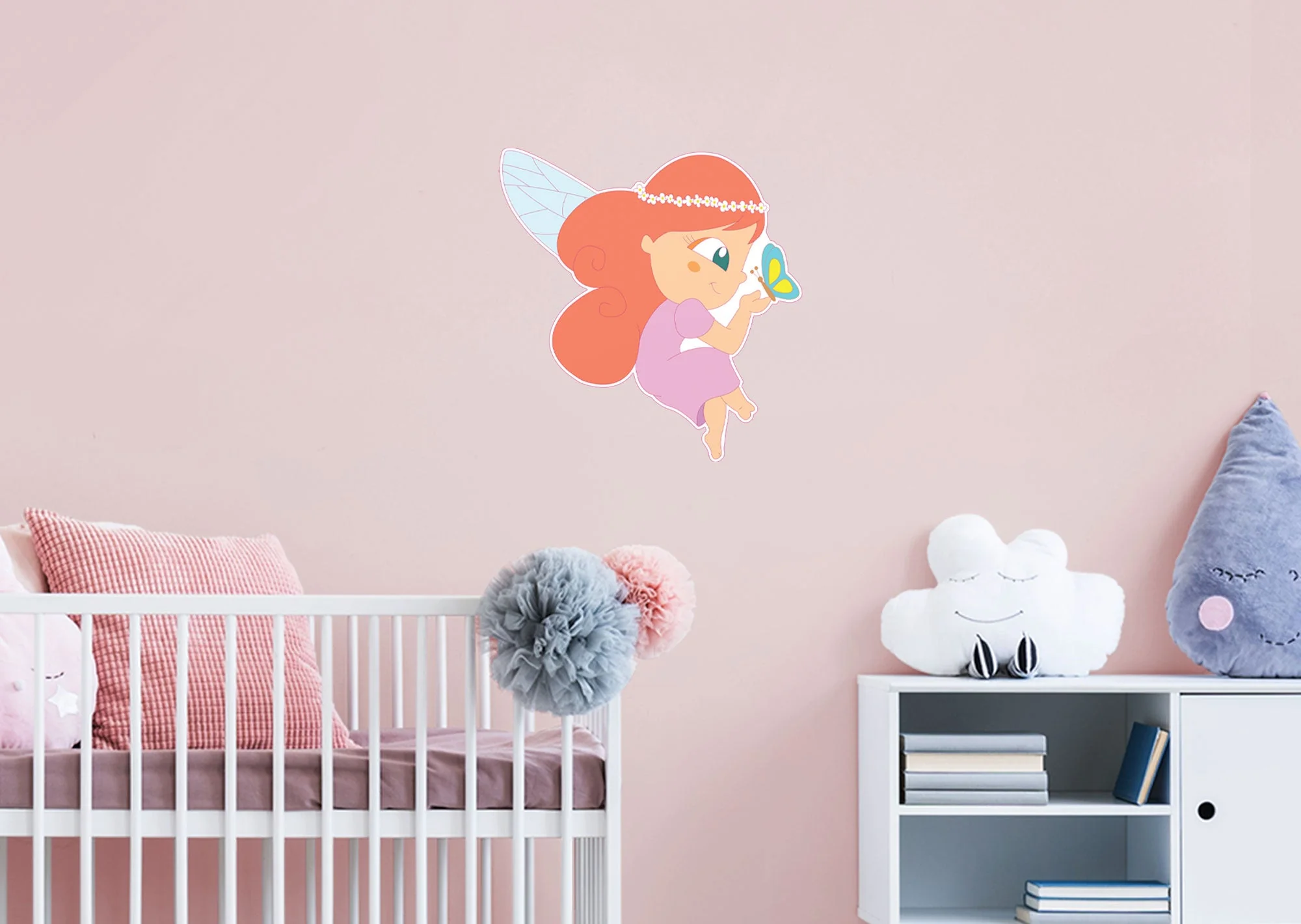 Nursery: Nursery Butterfly Icon - Removable Adhesive Decal - Image 6
