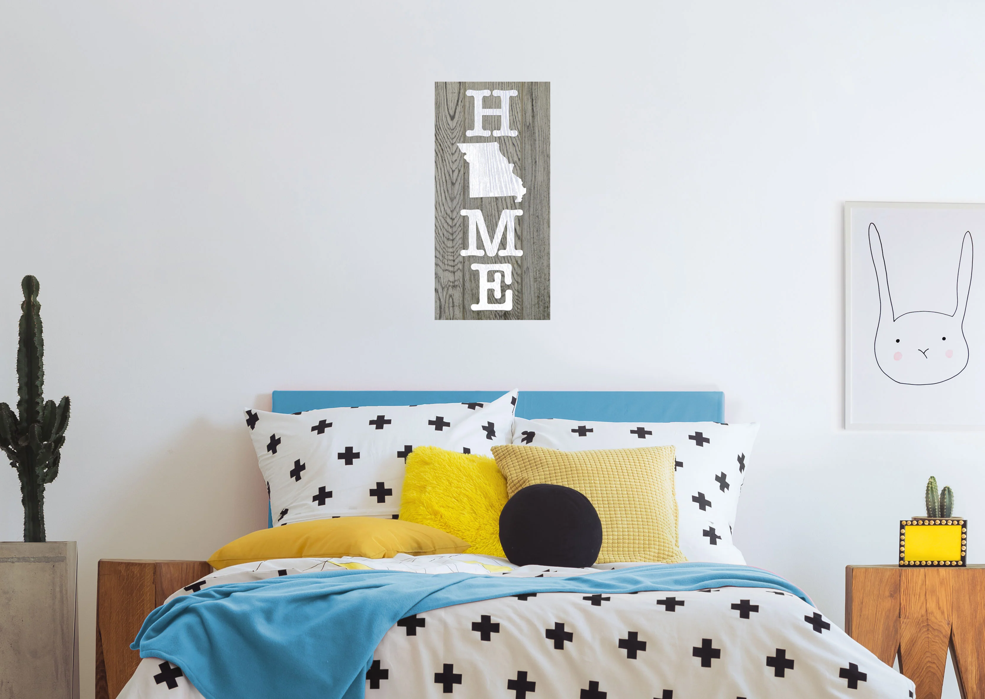 Home Products: Missouri Vinyl State Home Signs - Removable Adhesive Decal - Image 2