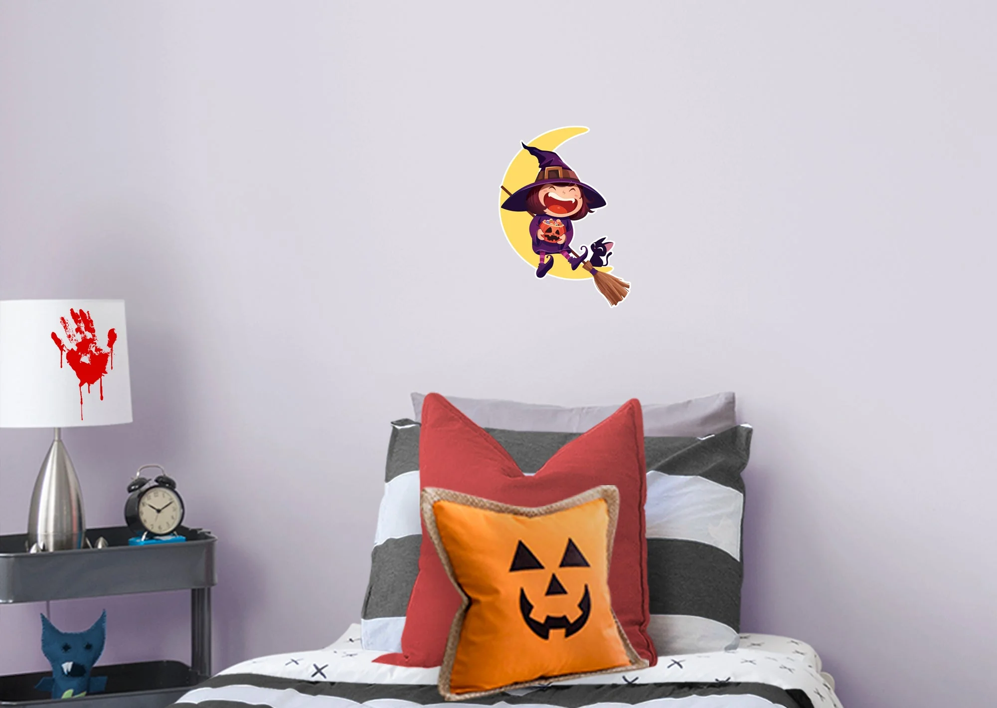 Halloween: Moon Icon - Removable Wall Adhesive Decal - Image 6