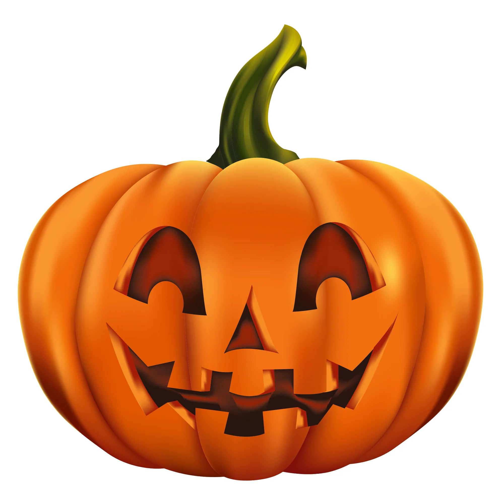 Halloween: Pumpkin Icon - Removable Wall Adhesive Decal - Image 2