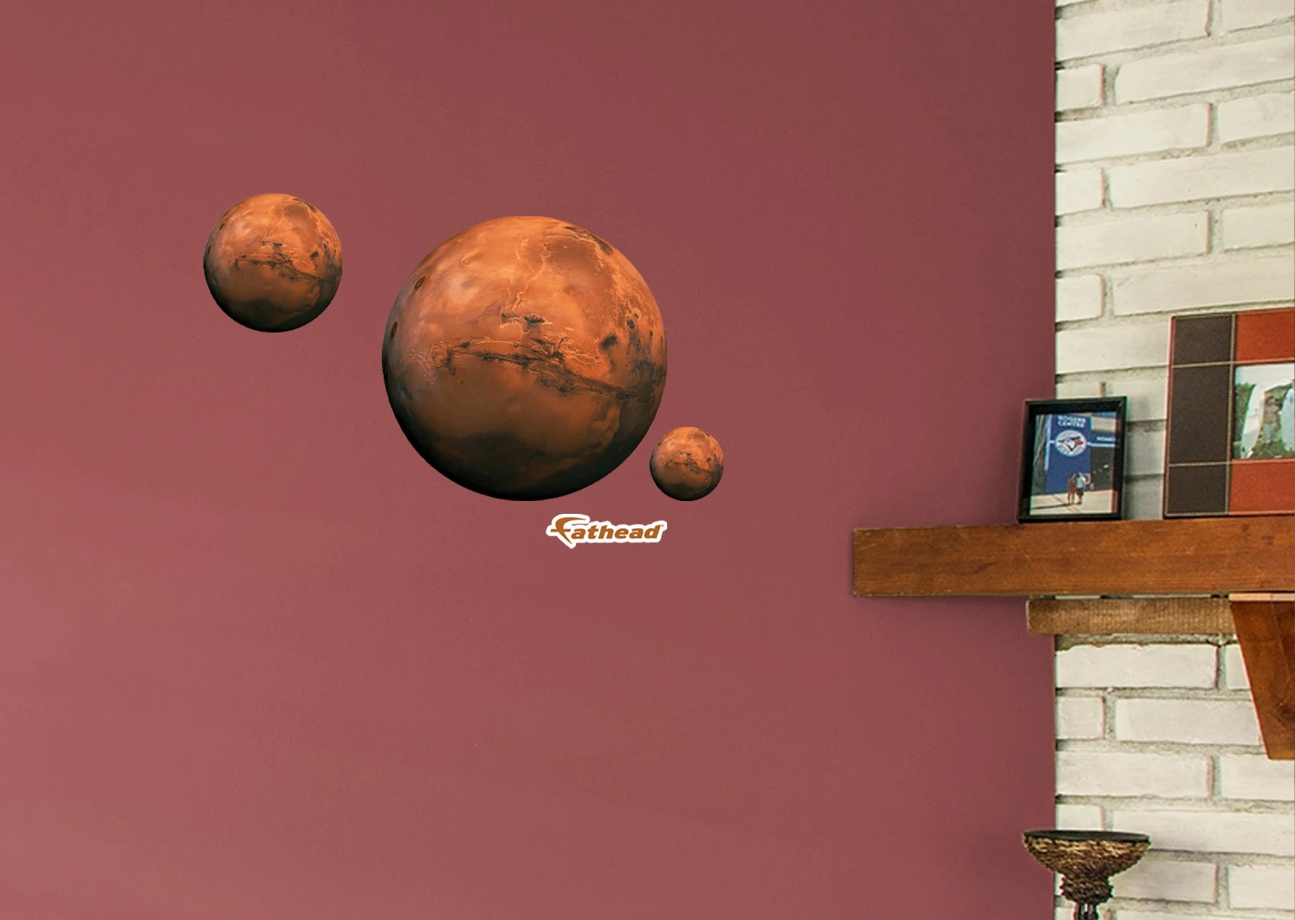 Planets: Mars RealBig - Removable Adhesive Decal - Image 8