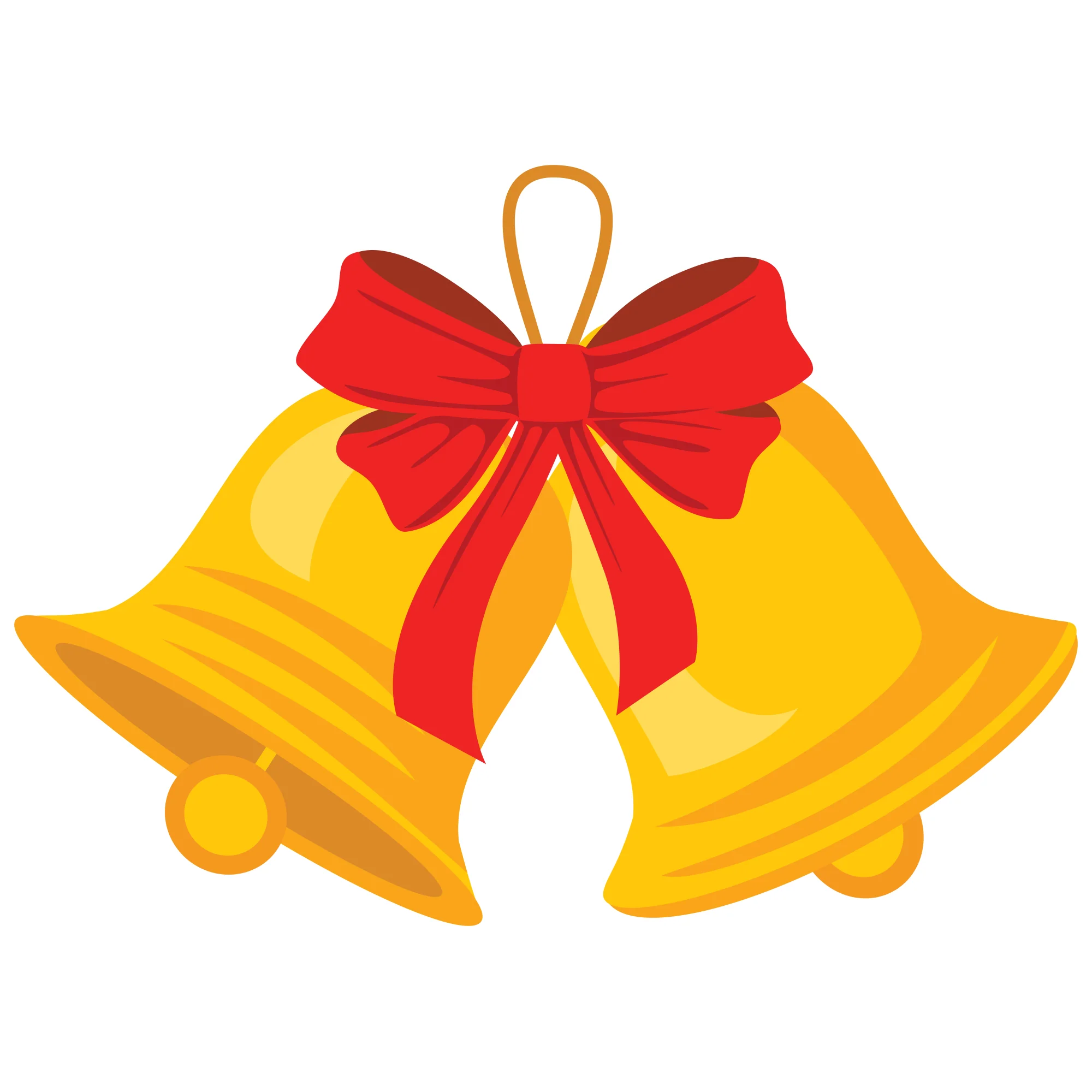 Christmas: Bells Icon - Removable Adhesive Decal - Image 3