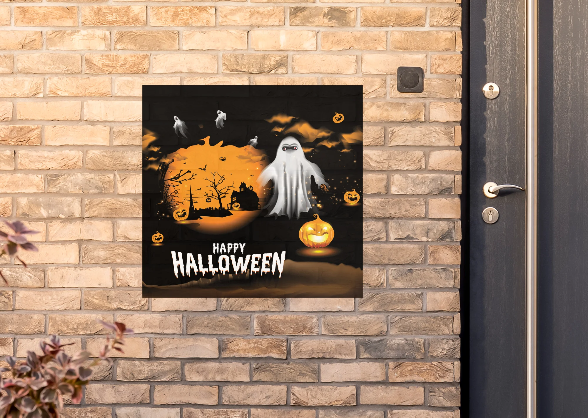 Halloween: Ghosts Alumigraphic - Outdoor Graphic