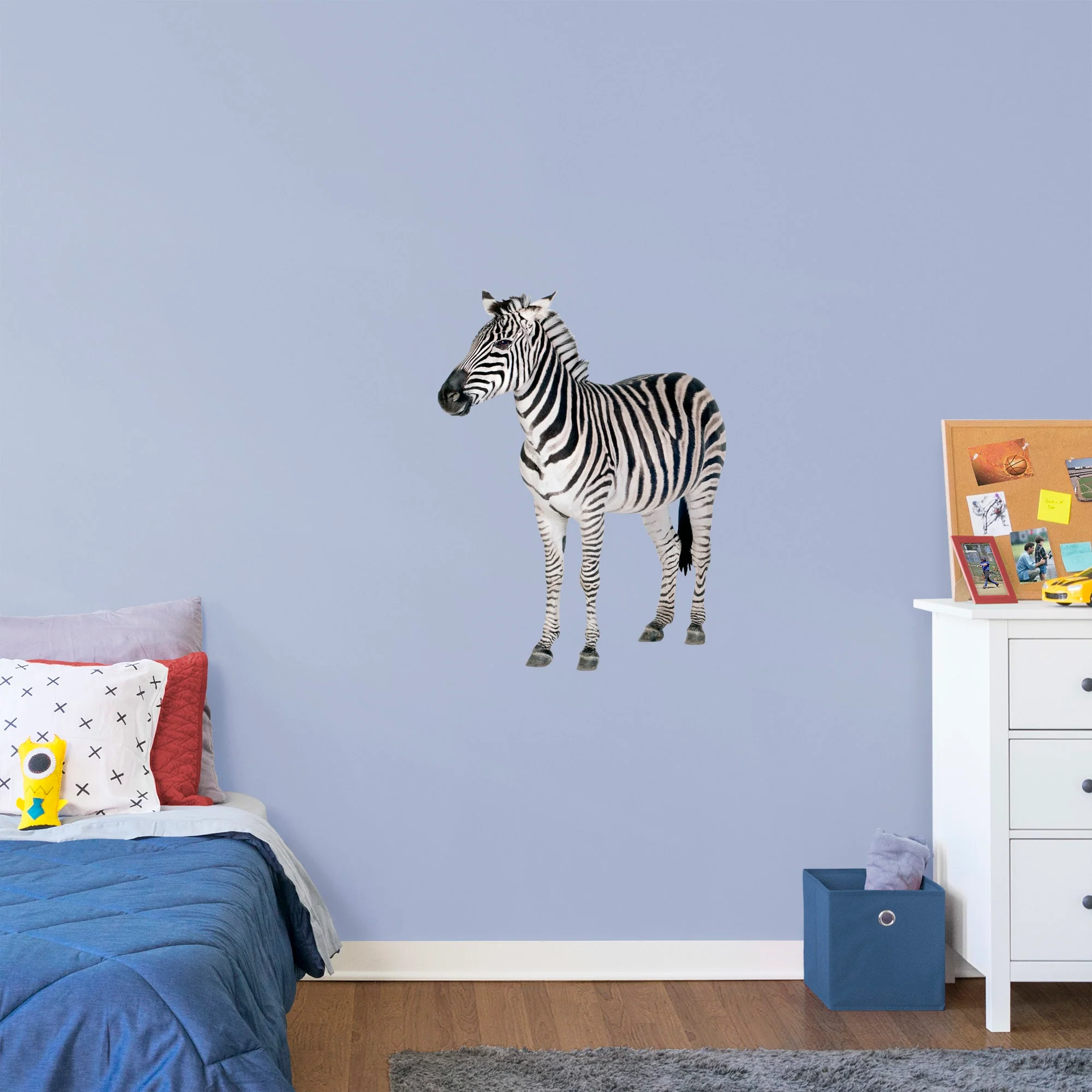 Zebra - Removable Vinyl Decal - Image 2