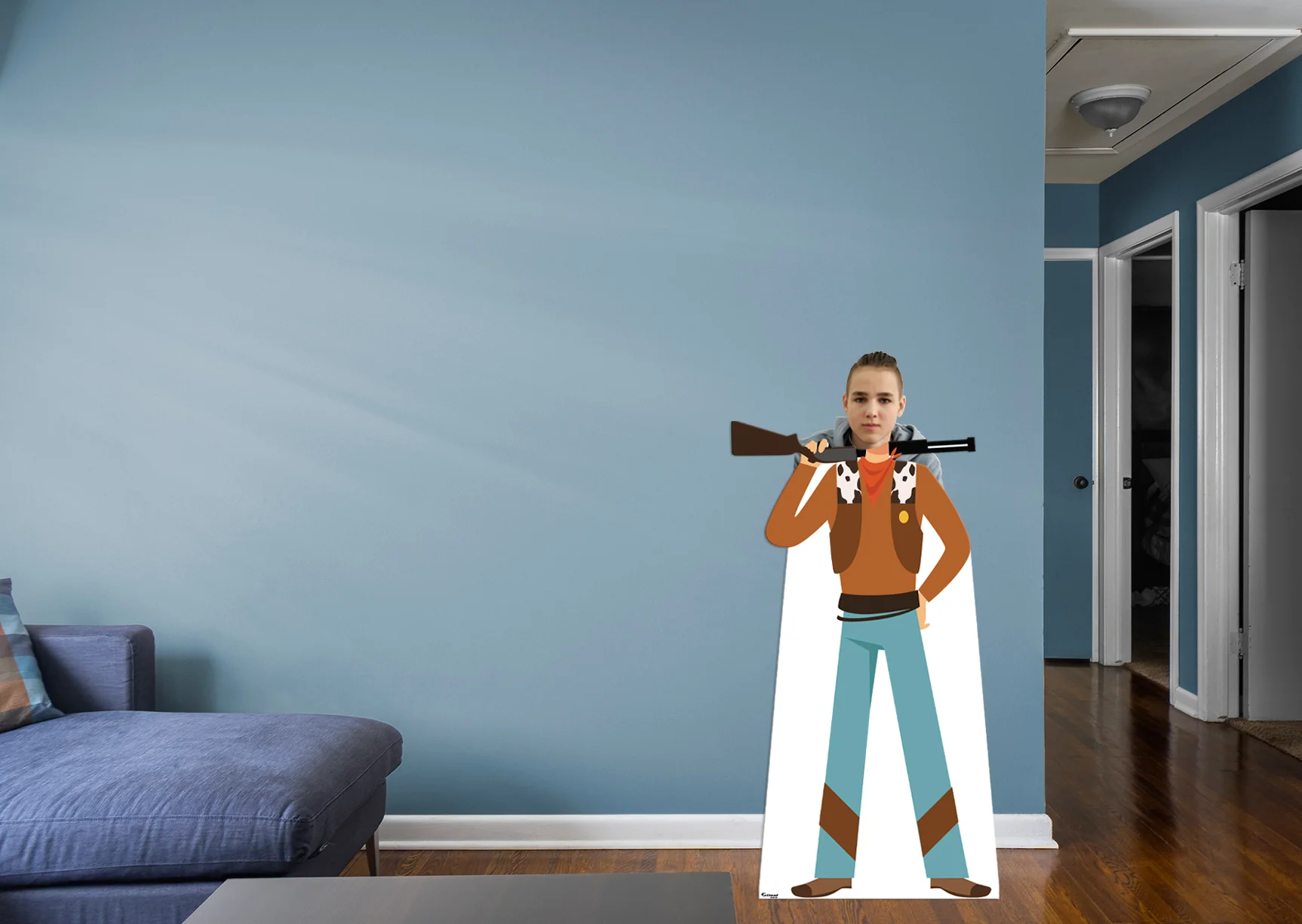 Cowboy: Sheriff Stand In Foam Core Cutout - Stand Out