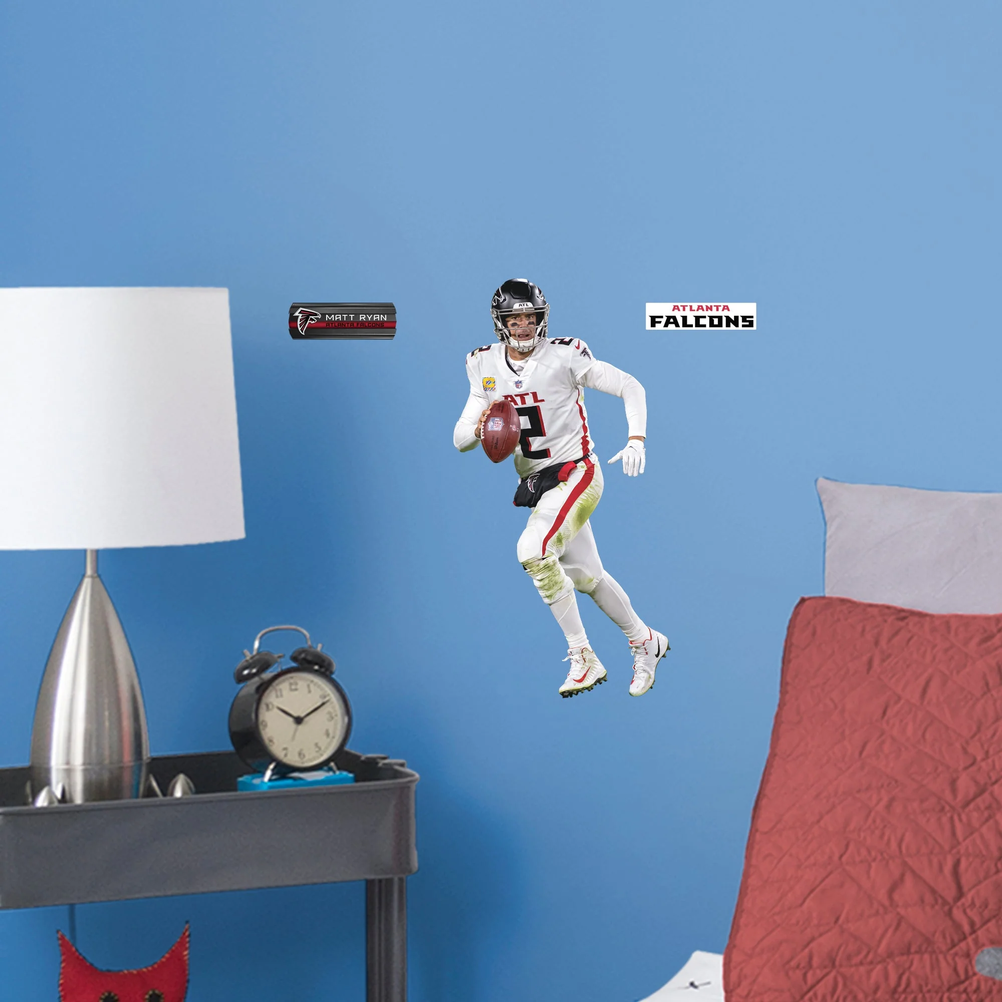 Matt Ryan - RealBig Collection - Official NFL - Atlanta Falcons - Reusable Vinyl Wall Decals #2 - Image 5