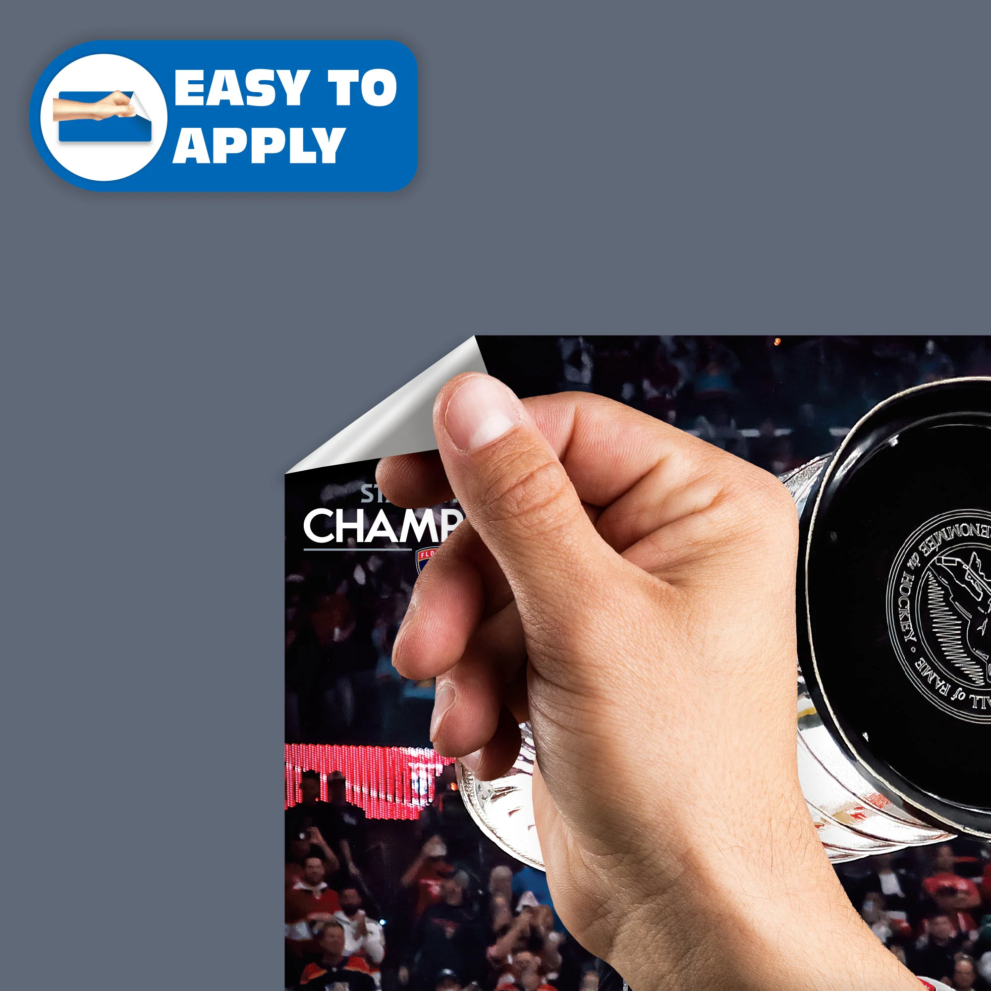 Matthew Tkachuk - 2024 Stanley Cup Hoist - Peel & Stick Poster - Official NHL - Florida Panthers - Reusable Vinyl Wall Decal - Image 4