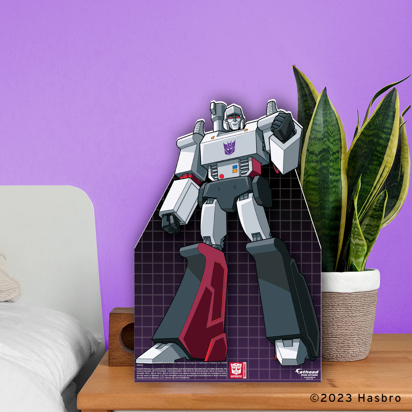 Megatron - Transformers Classic - Mini Stand Out - Official Hasbro - Cardstock Cutout