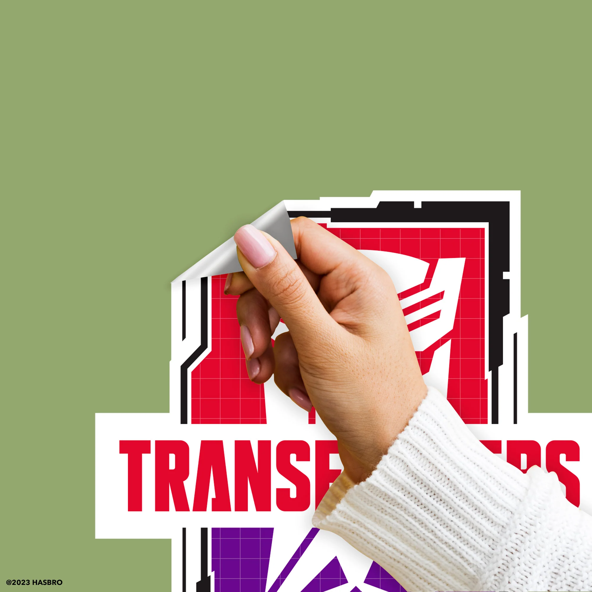 Megatron - Transformers - RealBig Collection - Official Hasbro - Reusable Vinyl Wall Decals - Image 4
