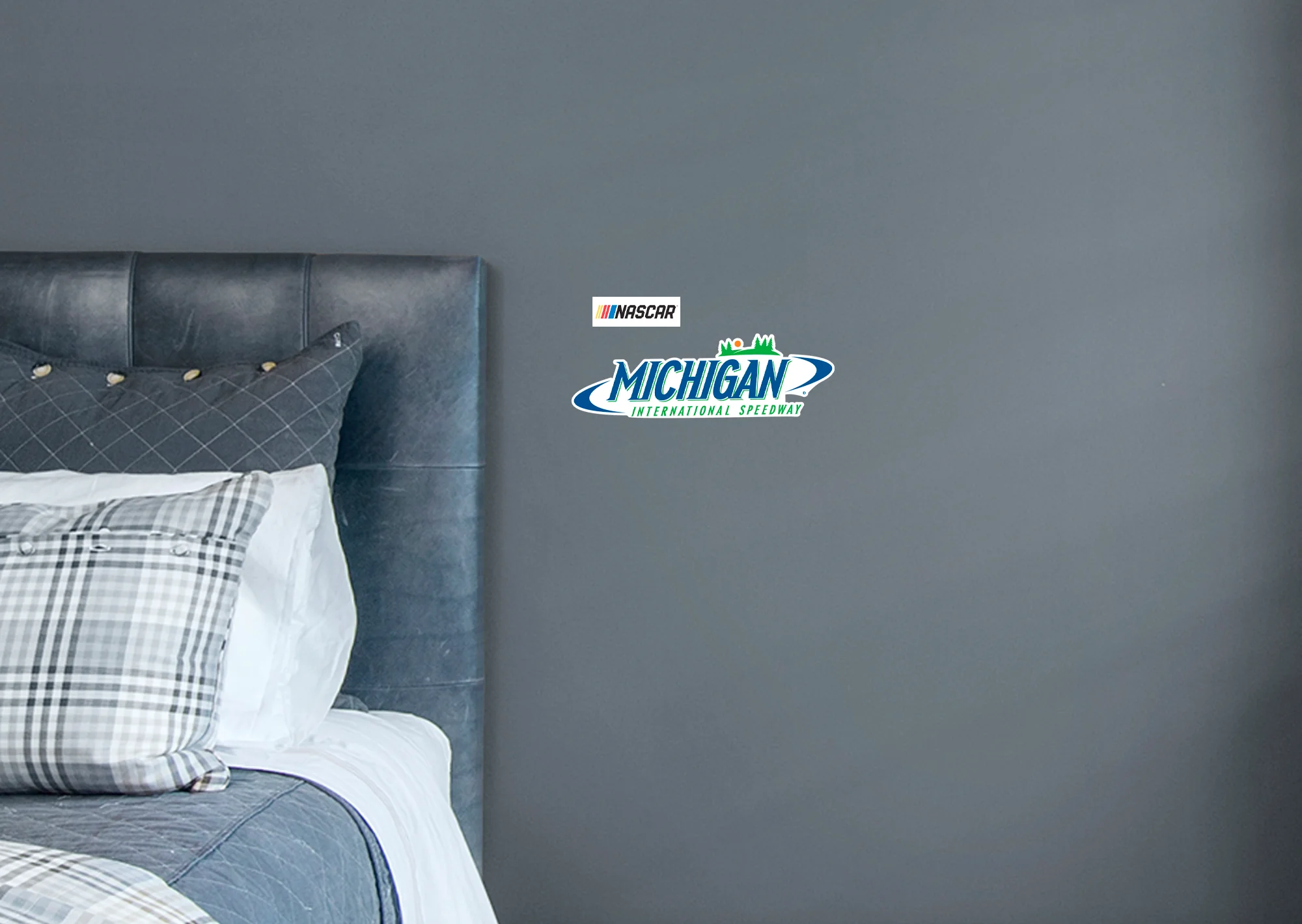 Michigan International Speedway - RealBig Logo Collection - Official NASCAR - Reusable Vinyl Wall Decals - Image 3