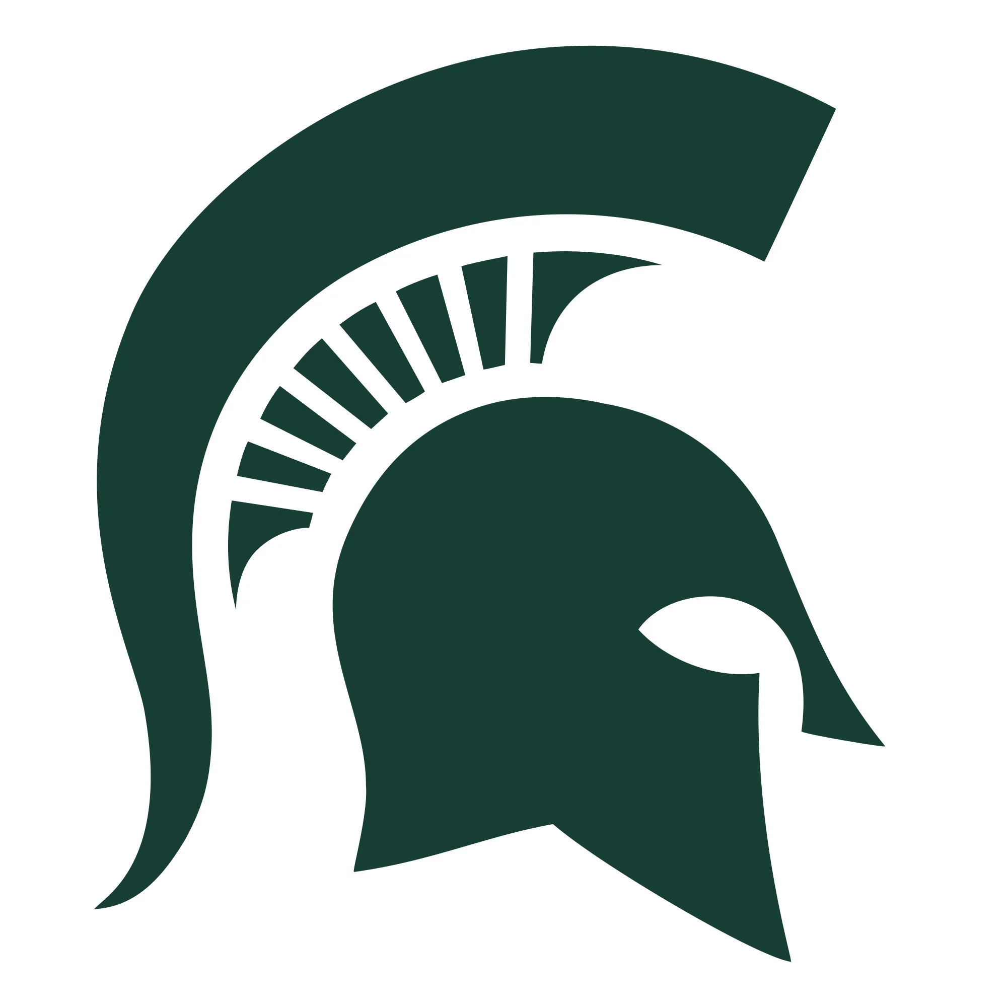Michigan State Spartans Logo - Big Head - Official NCAA - Foam Core Cutout - Image 2
