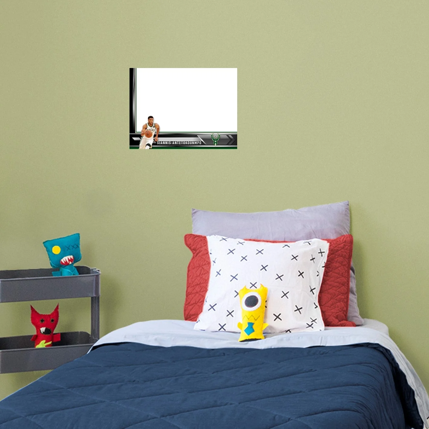 Milwaukee Bucks - Giannis Antetokounmpo - Dry Erase Whiteboard - Official NBA - Reusable Vinyl Wall Decal - Image 6